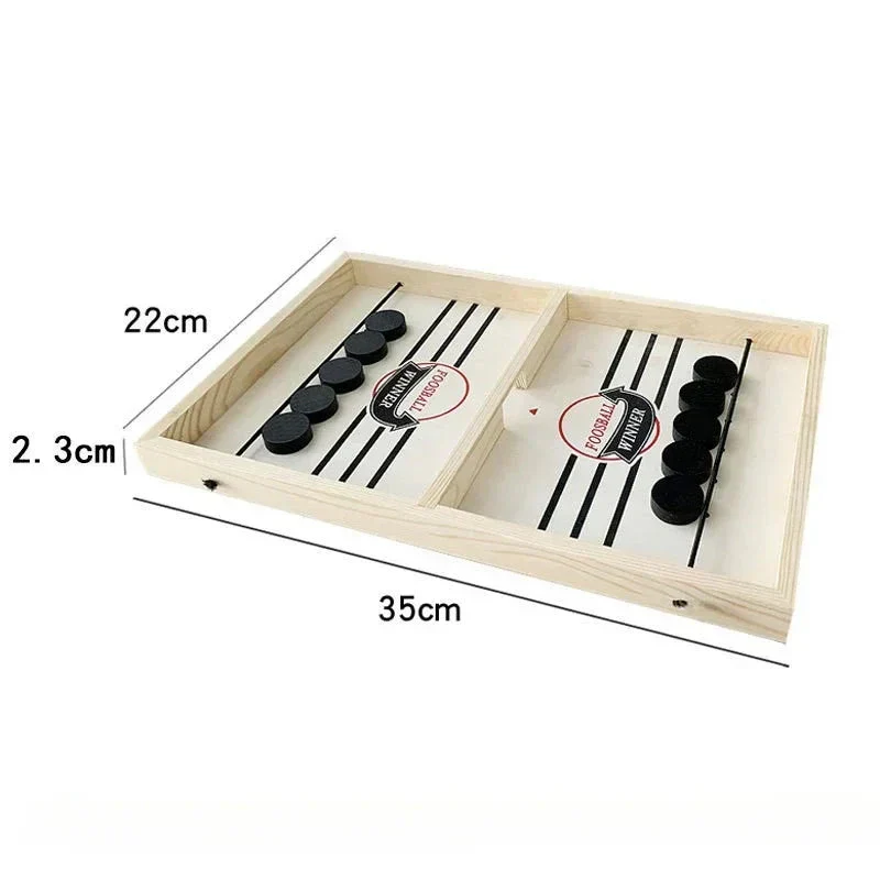 Foosball Winner Games Table Hockey Game Catapult Chess Parent-child Interactive Toy Fast Sling Puck Board Game Toys For Children - Image 3