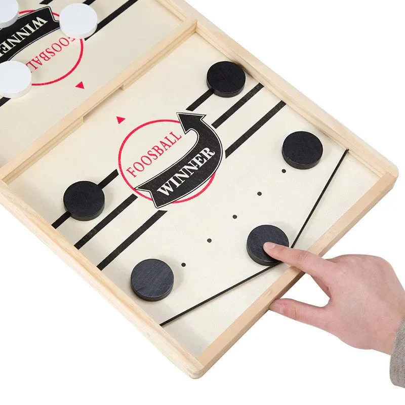 Foosball Winner Games Table Hockey Game Catapult Chess Parent-child Interactive Toy Fast Sling Puck Board Game Toys For Children - Image 4