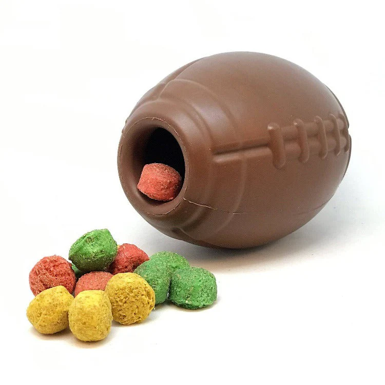 Football Dog Chew Toy & Treat Dispenser - USA Made | SodaPup - Image 5