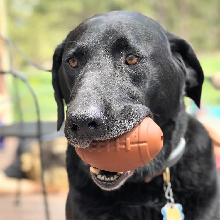 Football Dog Chew Toy & Treat Dispenser - USA Made | SodaPup - Image 6