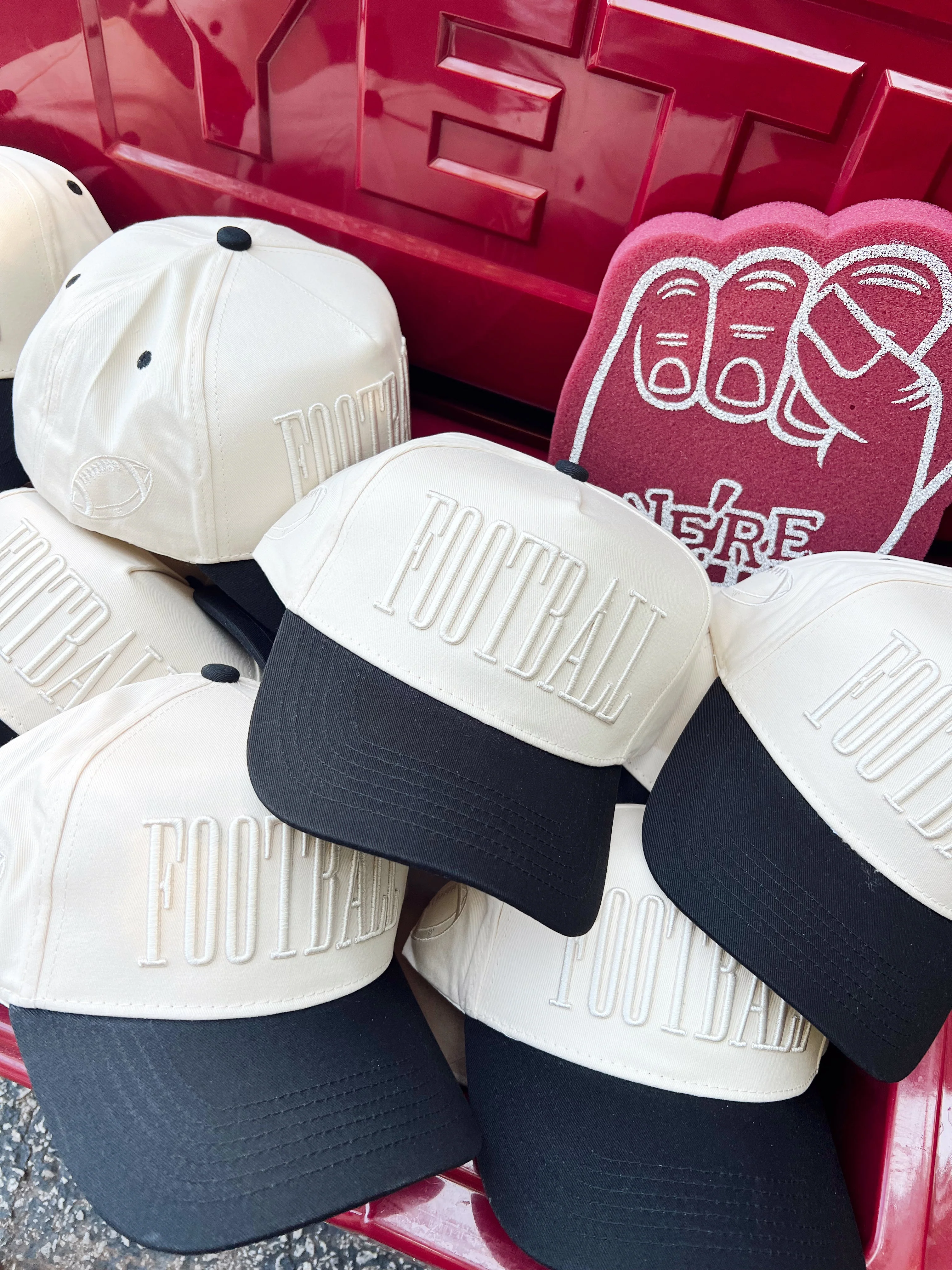 FOOTBALL - Neutral Vintage Trucker Hat - Image 12