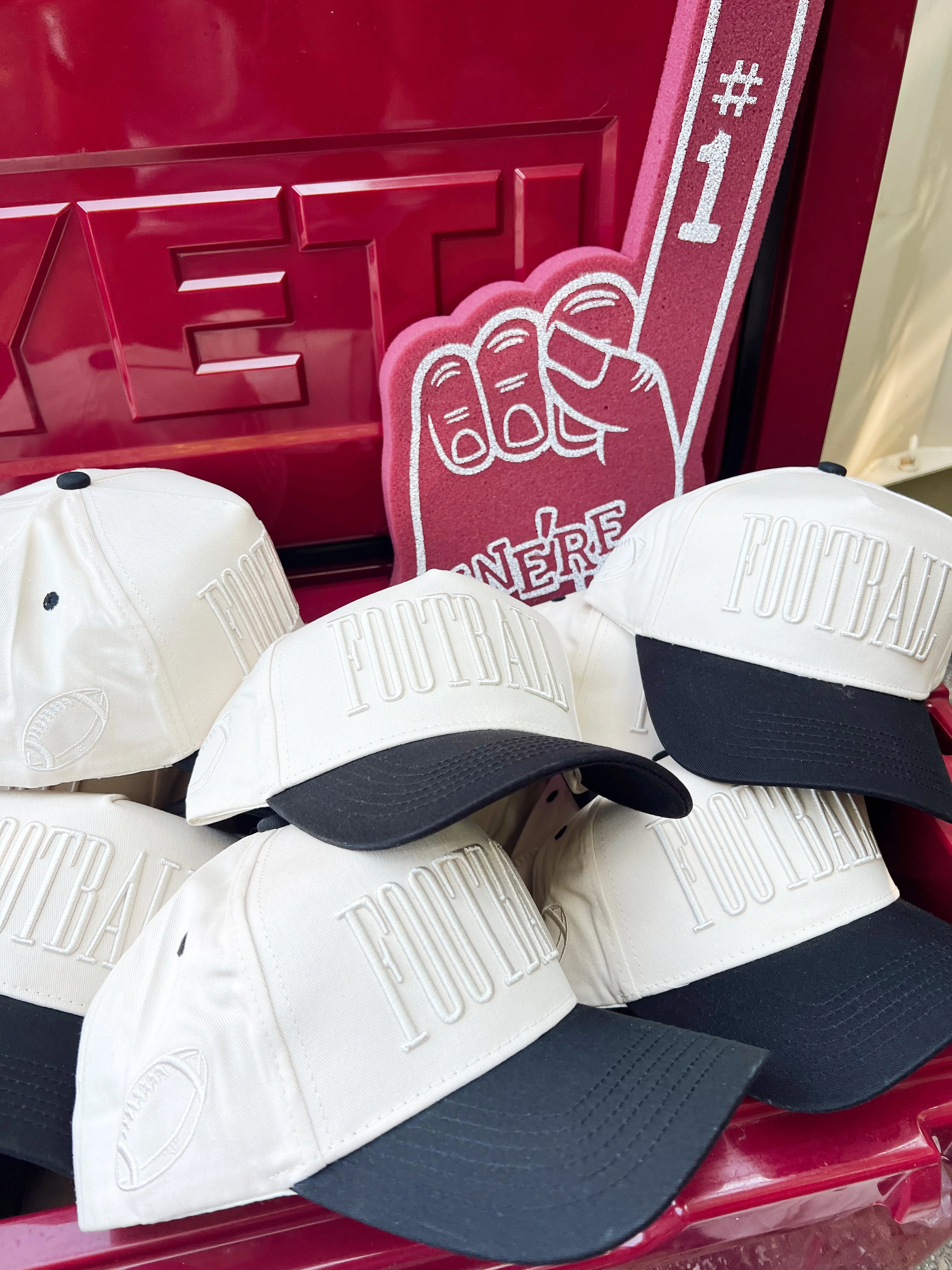 FOOTBALL - Neutral Vintage Trucker Hat - Image 15