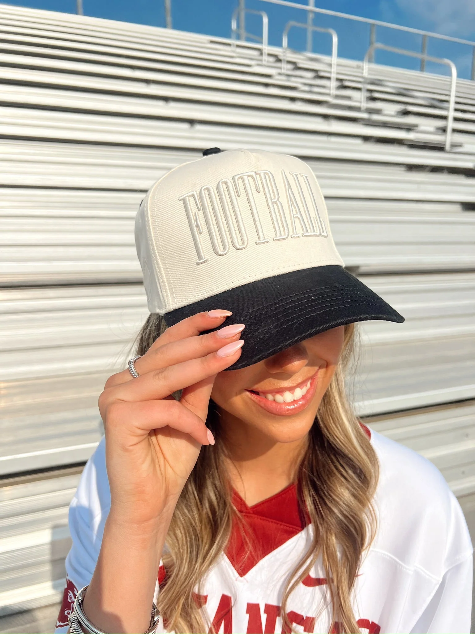 FOOTBALL - Neutral Vintage Trucker Hat - Image 18