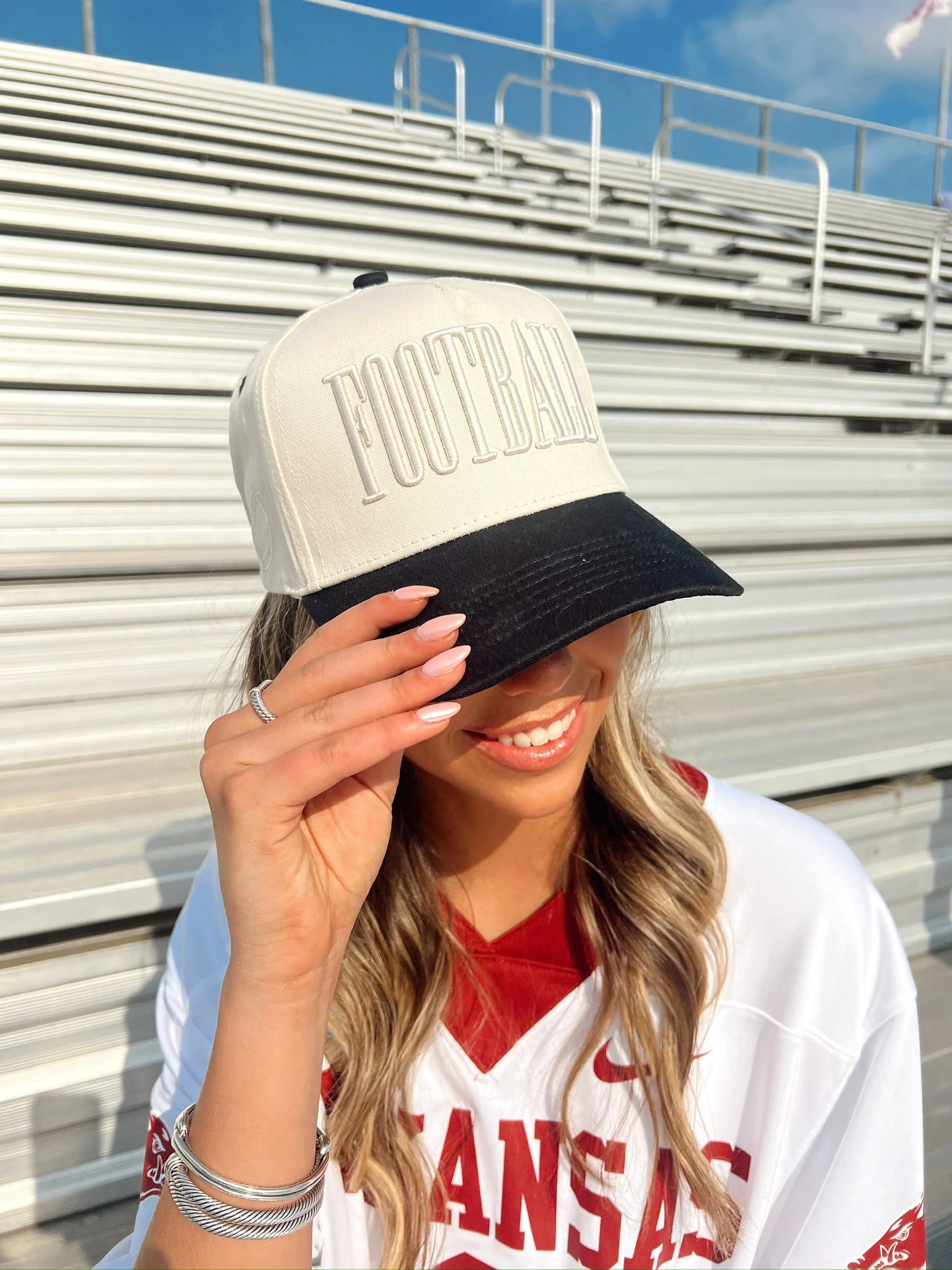 FOOTBALL - Neutral Vintage Trucker Hat - Image 19