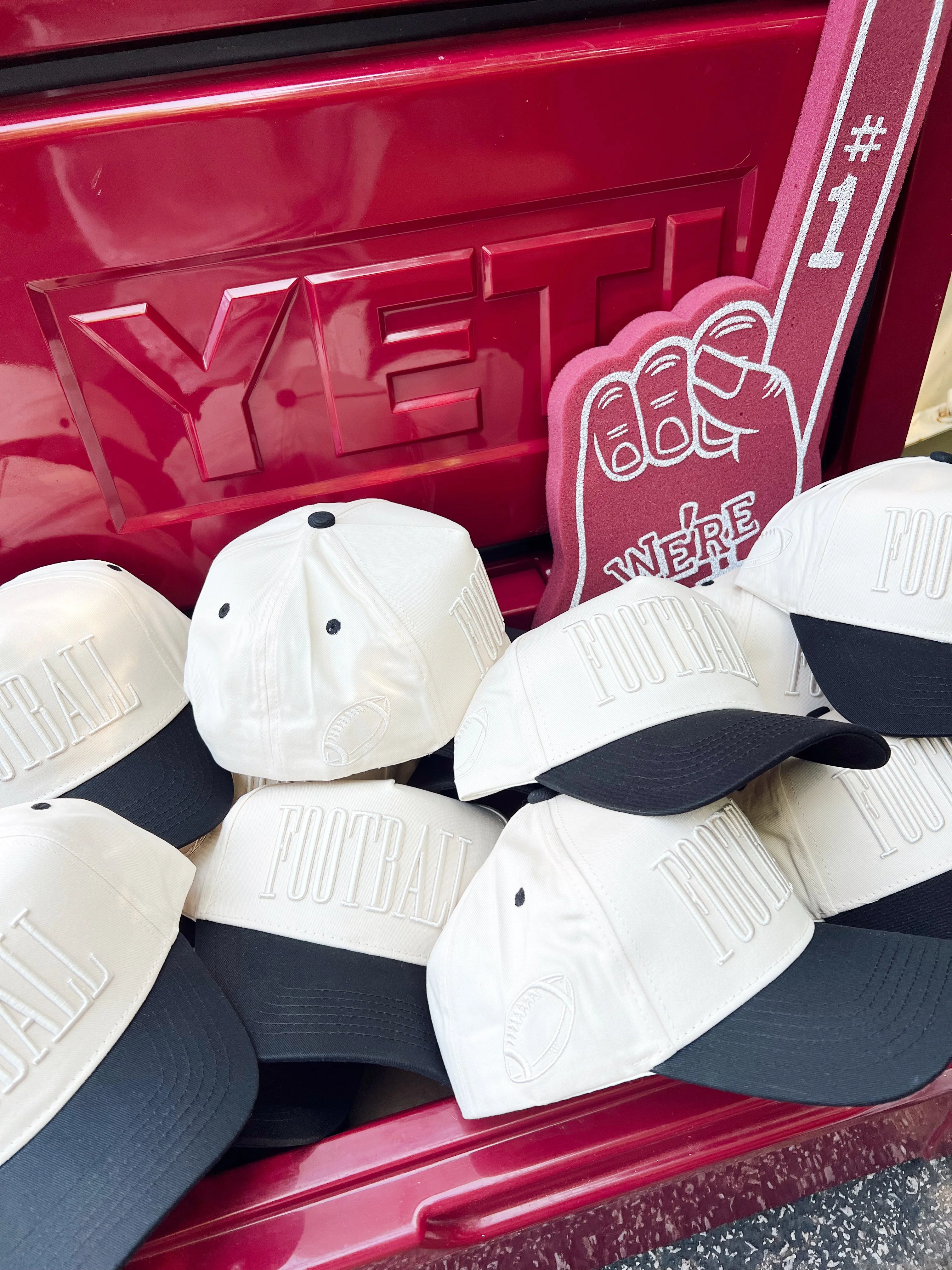 FOOTBALL - Neutral Vintage Trucker Hat - Image 20