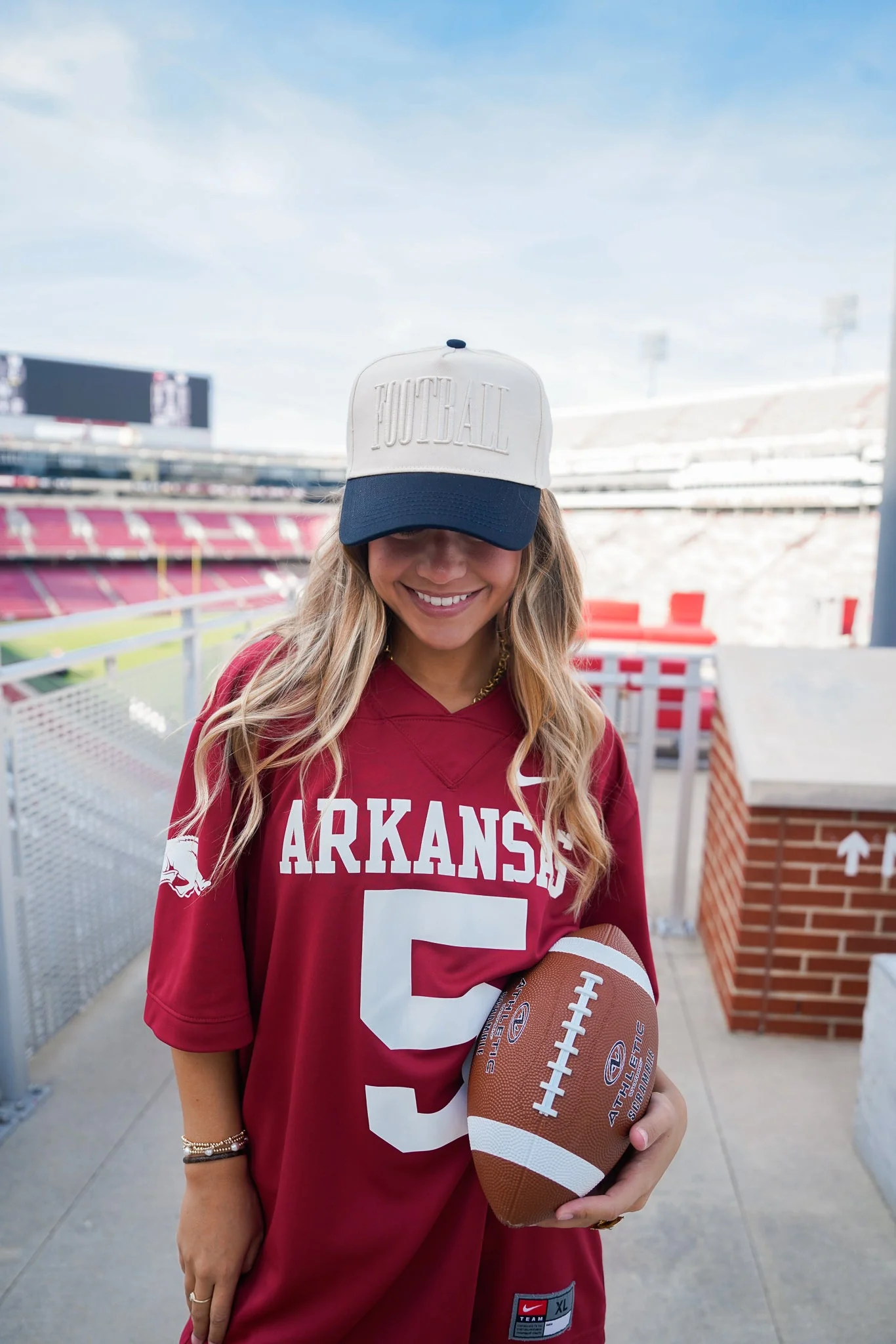 FOOTBALL - Neutral Vintage Trucker Hat - Image 3