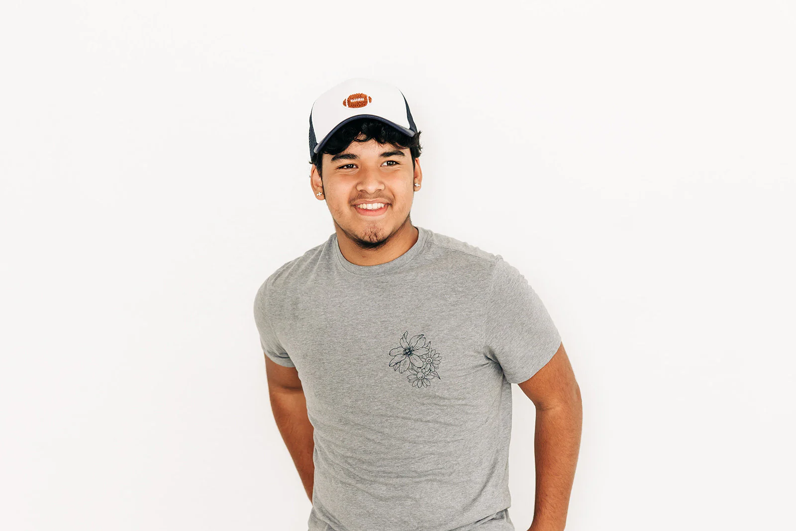 Football Patch Trucker Hat - Image 12