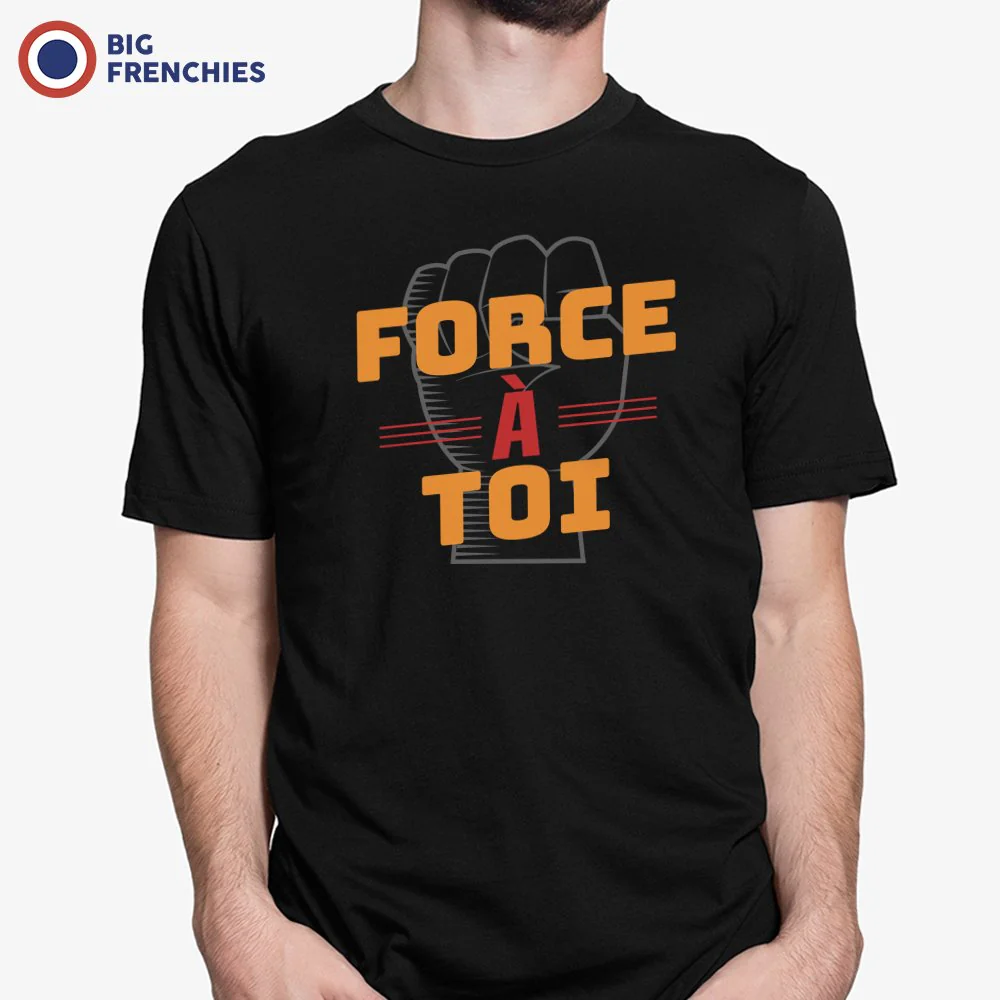 Force à Toi Men's Organic Cotton Tee - Image 3