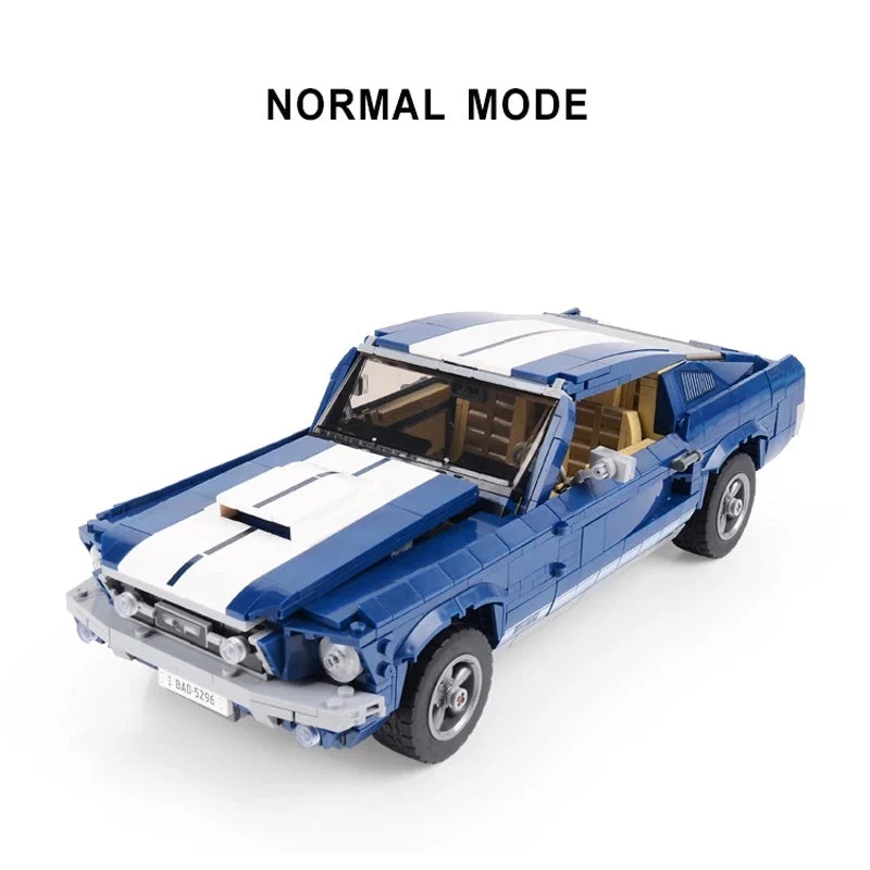 Ford Mustang GT Racing Assembled Building Block Toys of Technology Machinery Group - Image 3