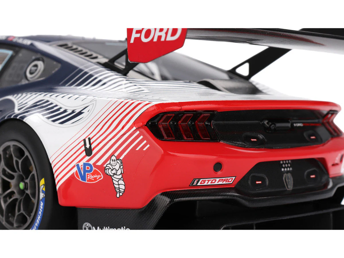 Ford Mustang GT3 #65 Christopher Mies - Dennis Olsen - Frederic Vervisch "Ford Multimatic Motorsports" GTD Pro Class Winner IMSA "24 Hours of Daytona" (2025) 1/18 Model Car by Top Speed - Image 3