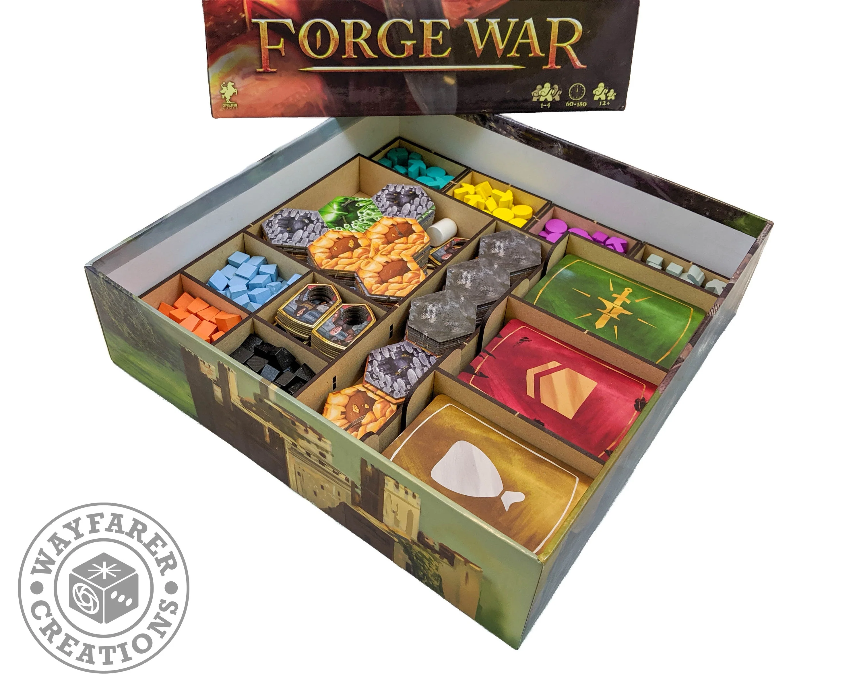 Forge War Board Game Organizer Insert - Image 2