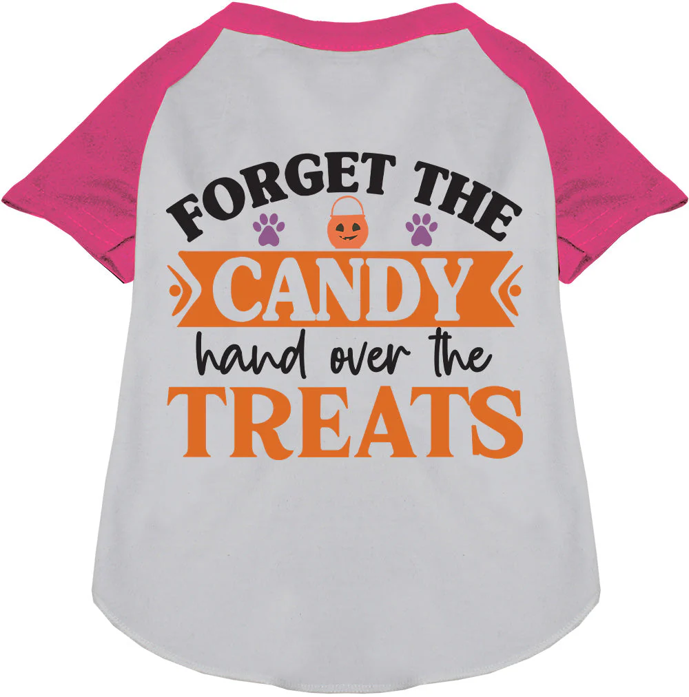 Forget the Candy! Pet Raglan Shirt - Image 5