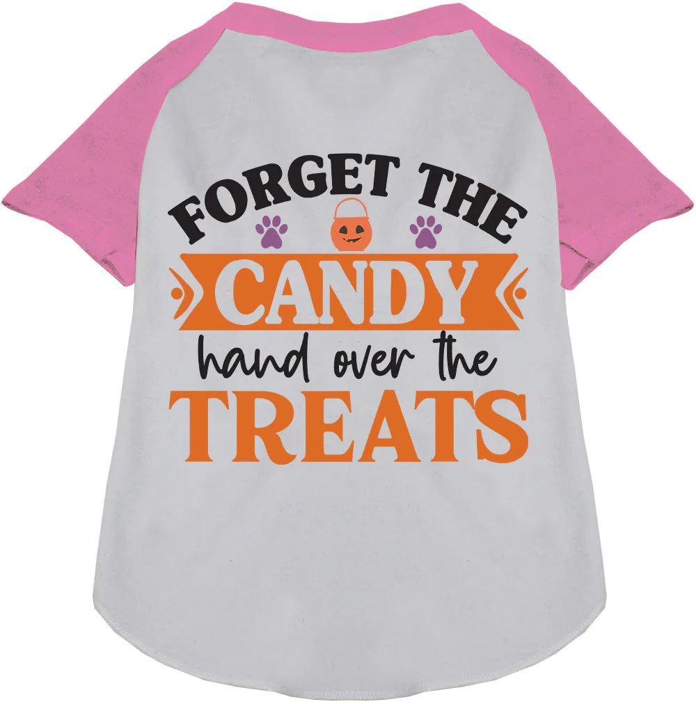 Forget the Candy! Pet Raglan Shirt - Image 6