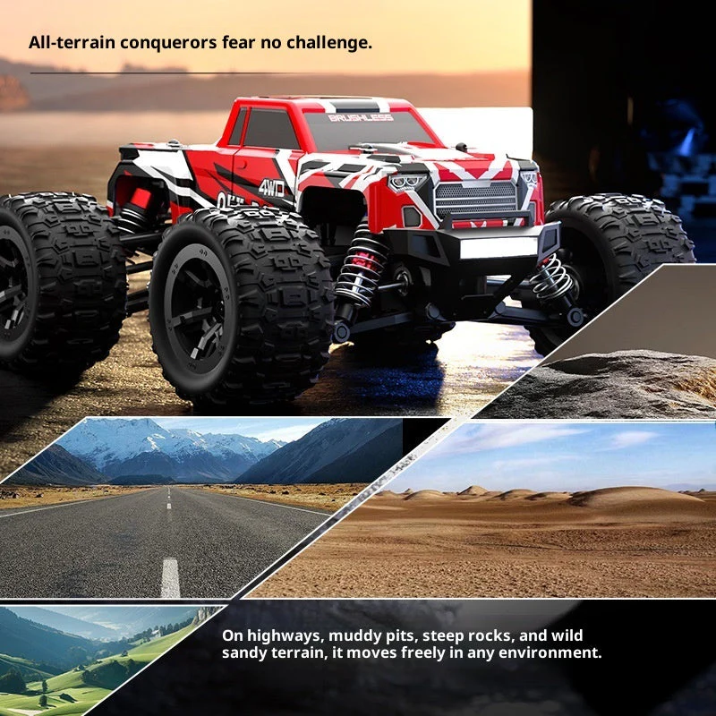 Four-wheel Drive Off-road Brushless Remote Control Car - Image 2
