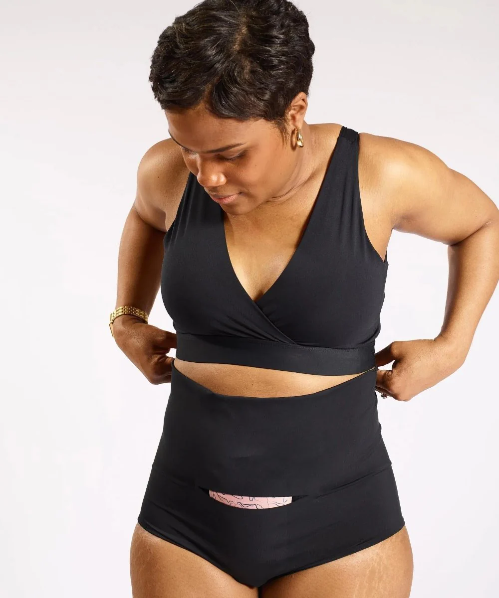 FourthWear Postpartum Recovery Underwear set of 3 + Between Legs Perineal Ice Heat Pack Saver Set - Image 4