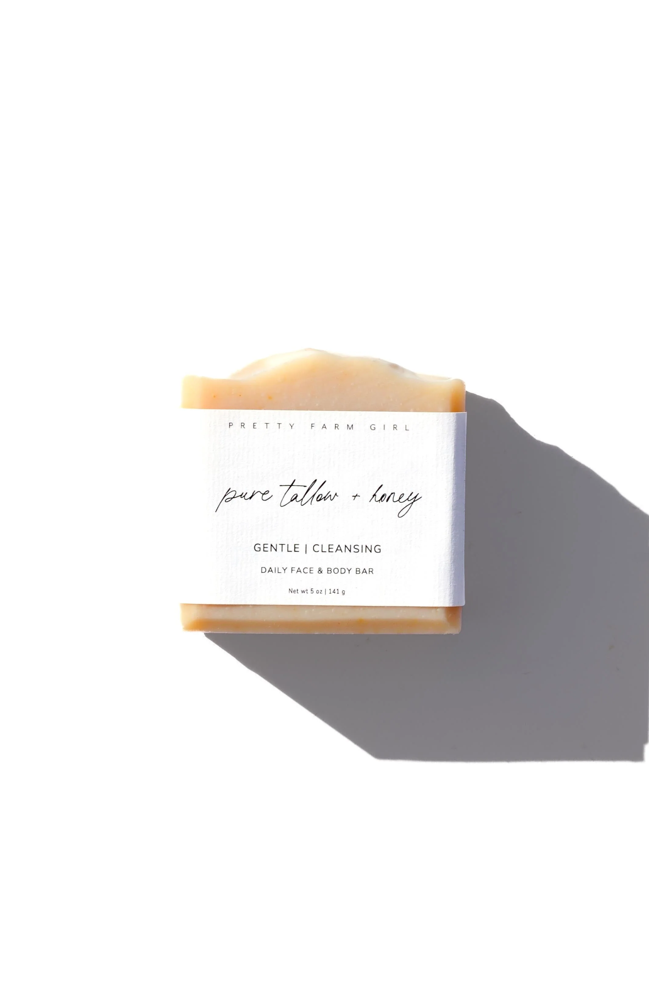 Fragrance Free Handmade Tallow + Goat Milk Soap Bar Trio - Image 4
