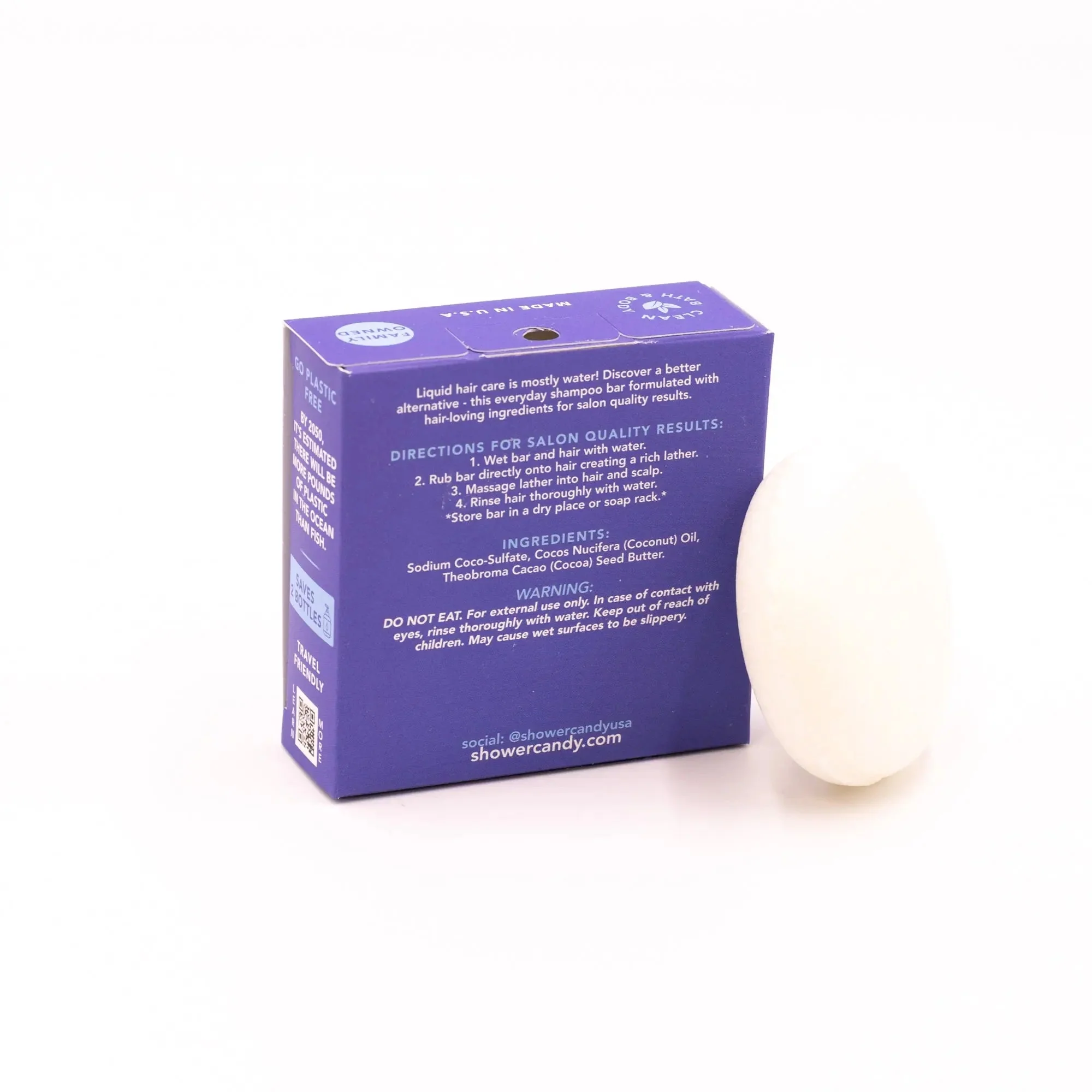 Fragrance Free Shampoo Bar – Hydrating for All Hair Types - Image 2