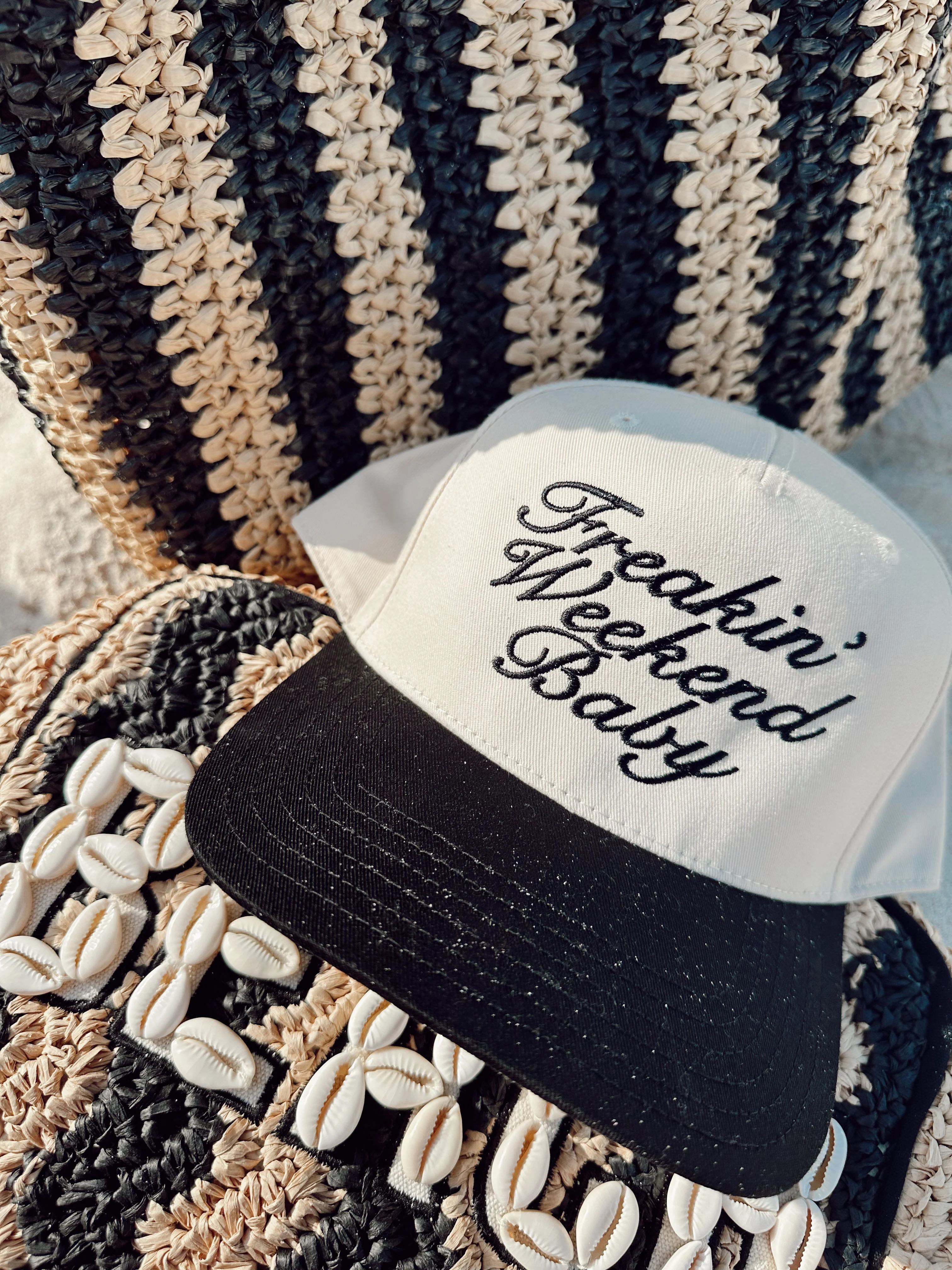 Freakin' Weekend Baby - Vintage Trucker Hat - Image 10