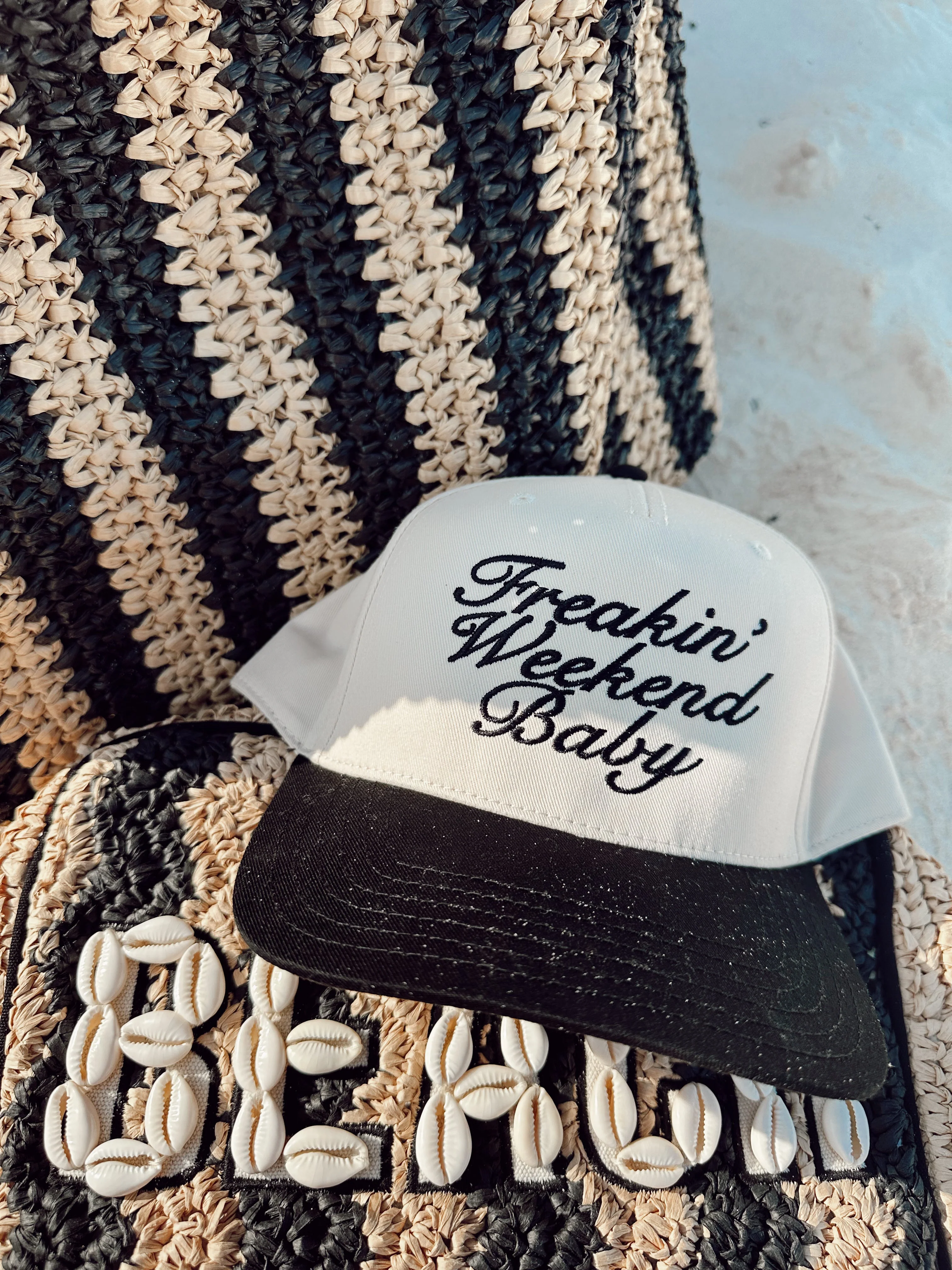 Freakin' Weekend Baby - Vintage Trucker Hat - Image 13