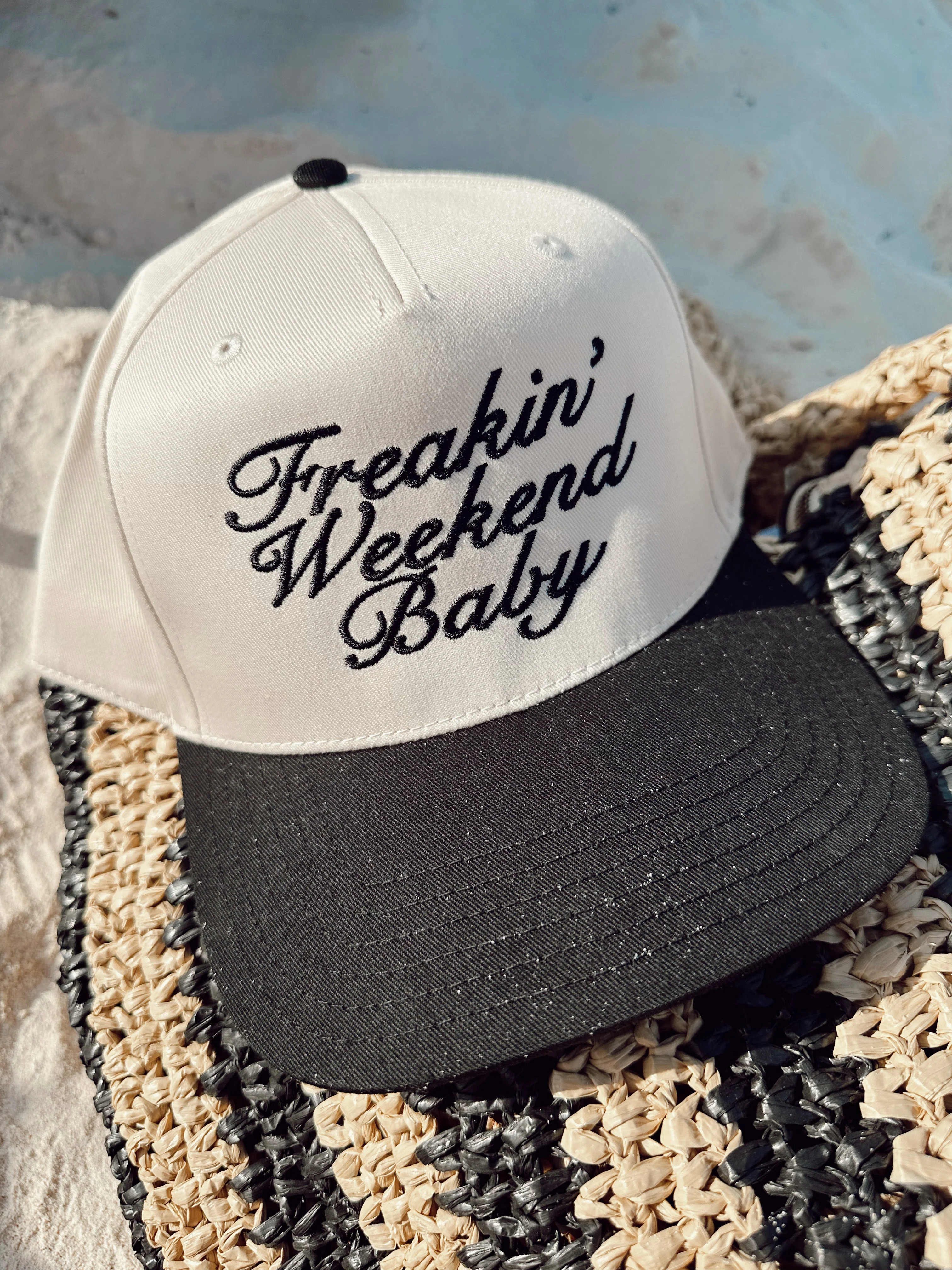 Freakin' Weekend Baby - Vintage Trucker Hat - Image 2