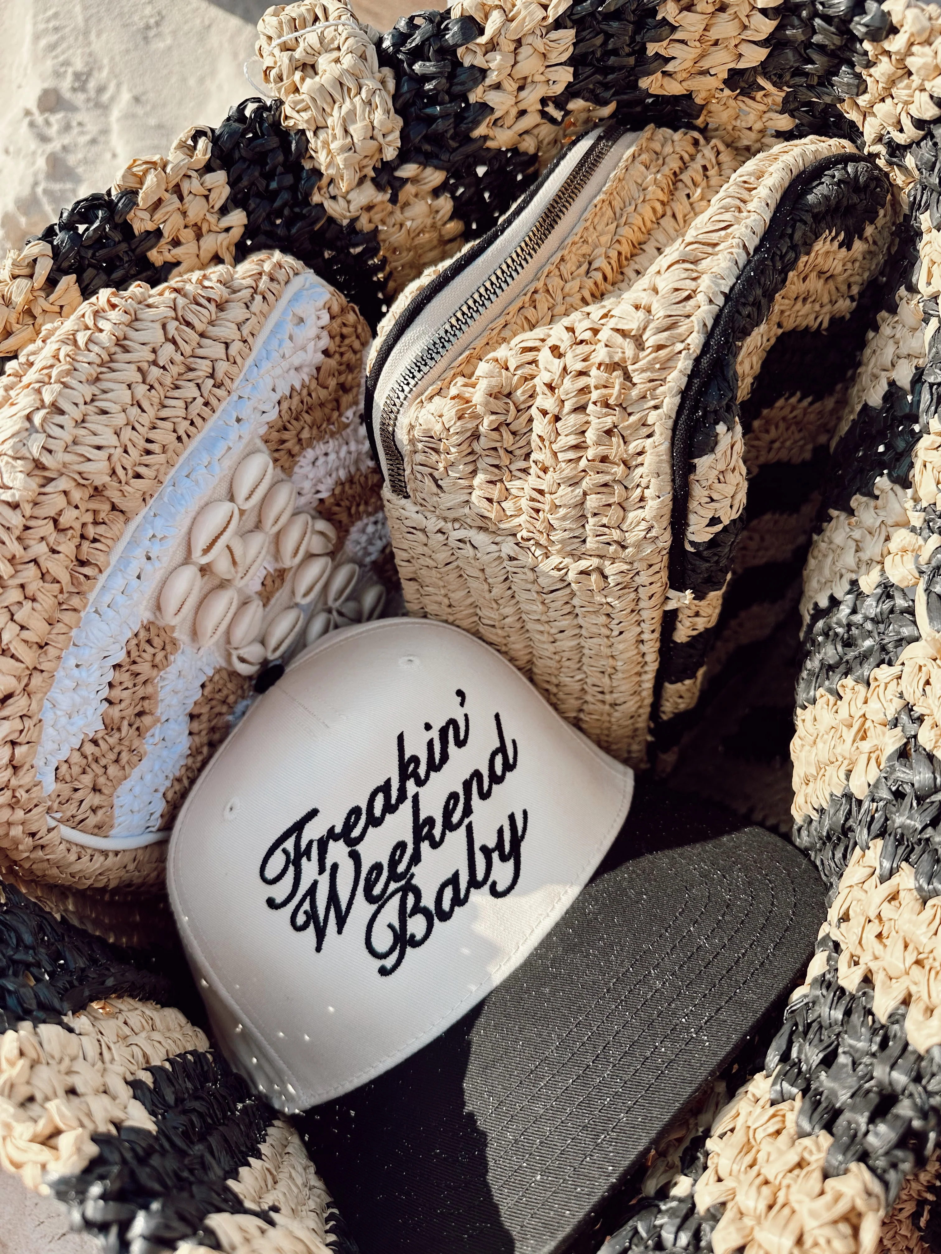 Freakin' Weekend Baby - Vintage Trucker Hat - Image 7