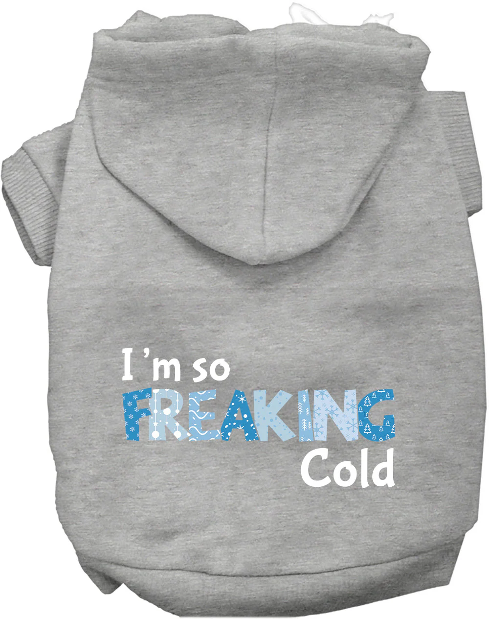 Freaking Cold Winter Pet Hoodie - Image 10