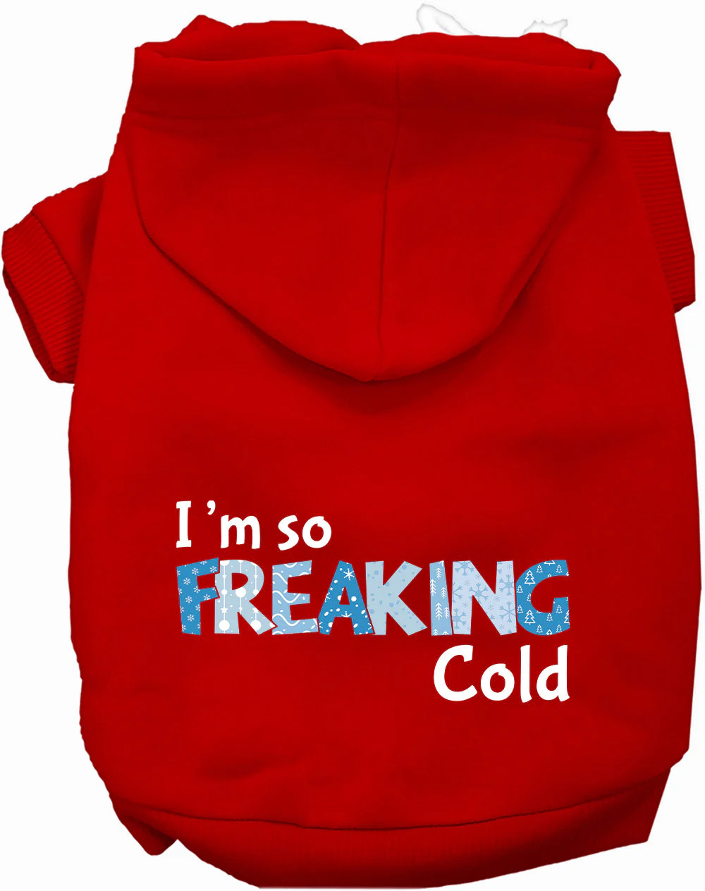 Freaking Cold Winter Pet Hoodie - Image 4
