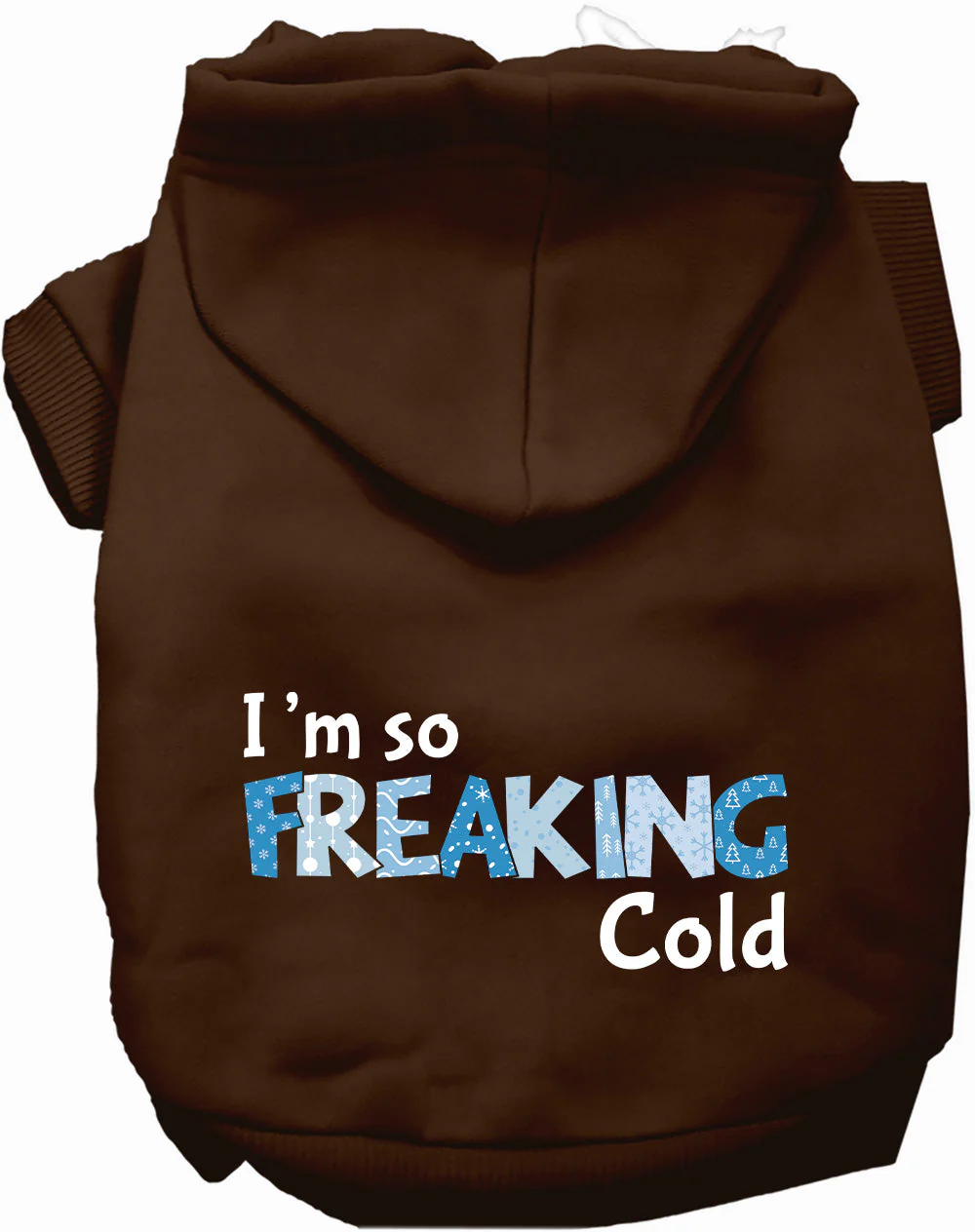 Freaking Cold Winter Pet Hoodie - Image 5