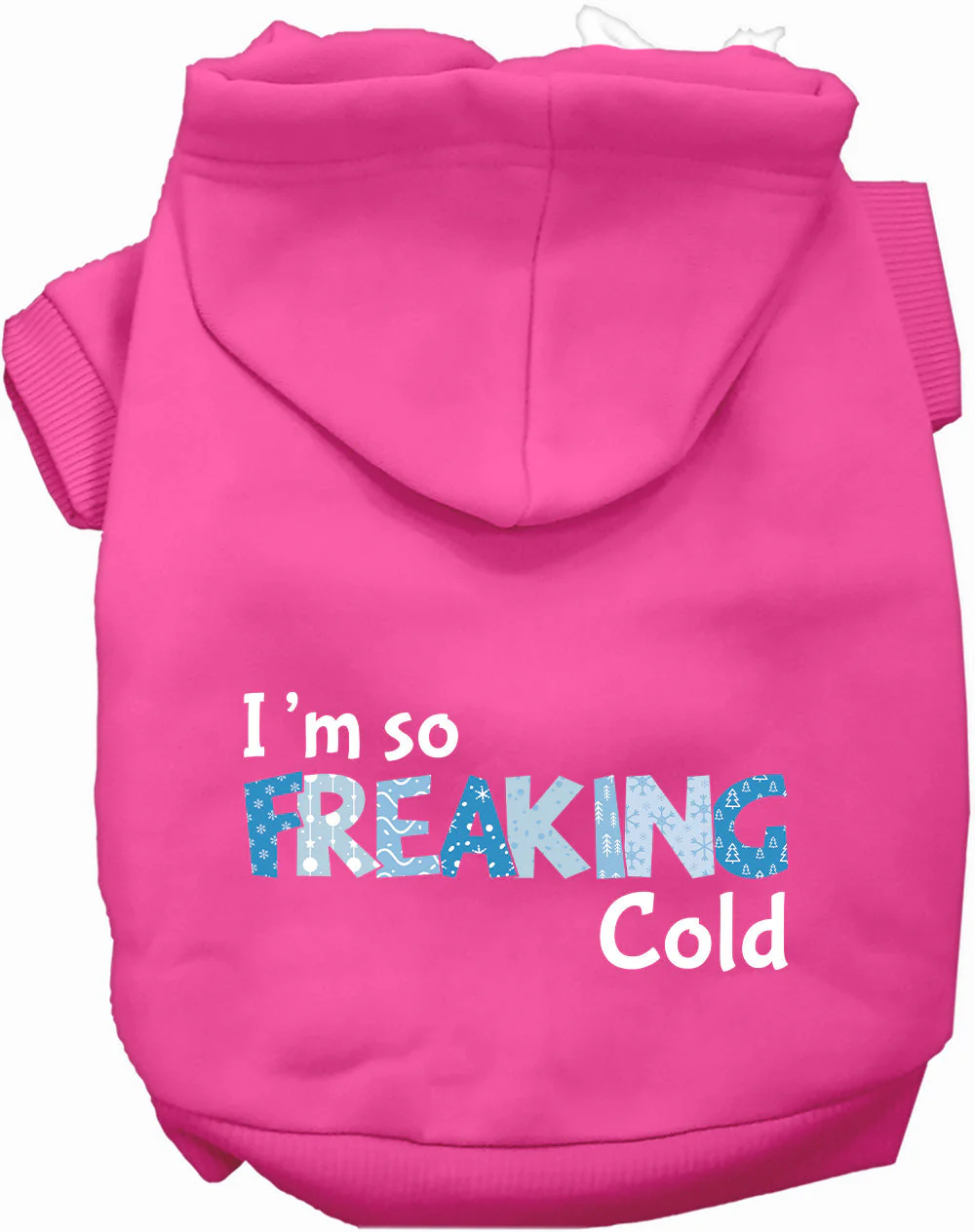 Freaking Cold Winter Pet Hoodie - Image 8