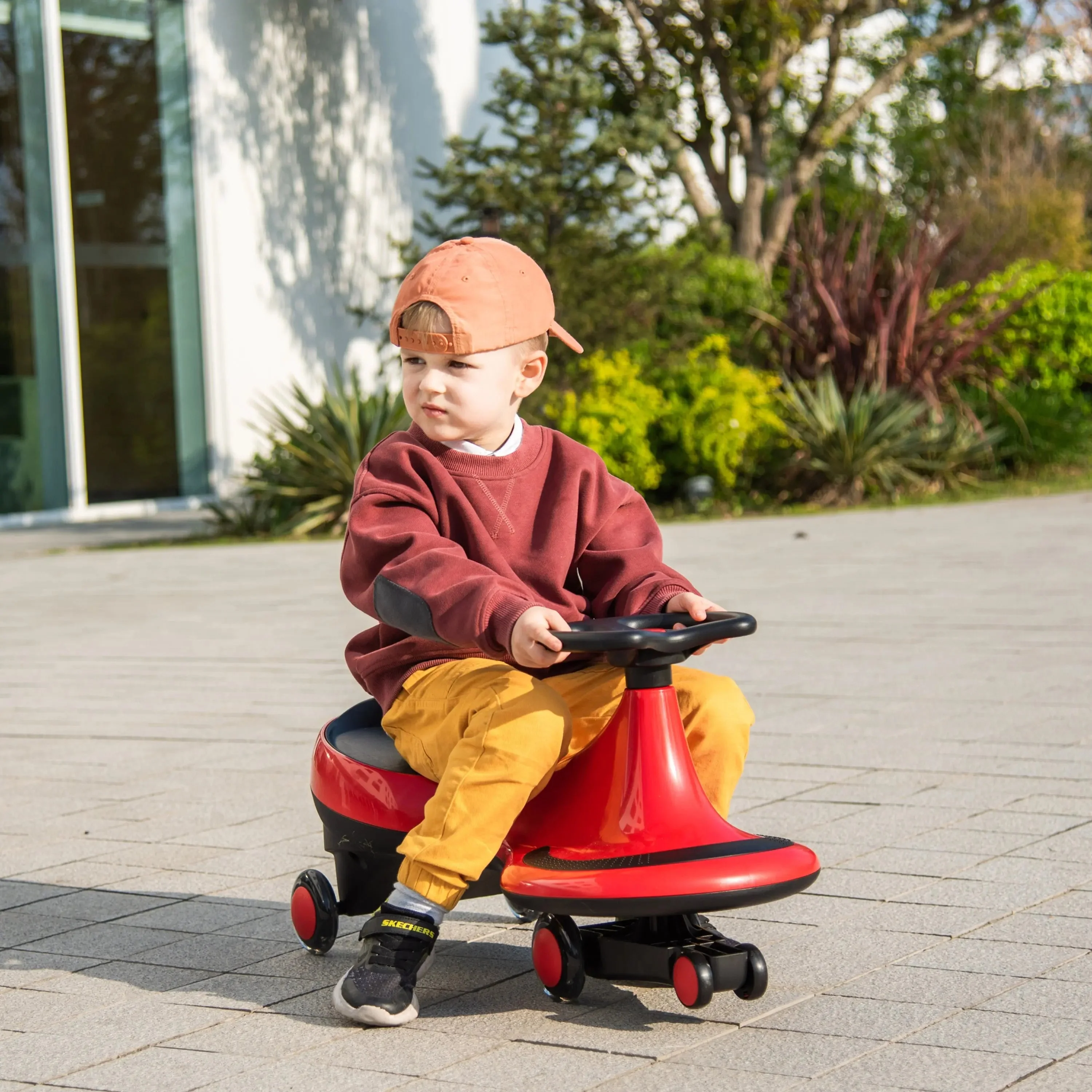 Freddo Toys Swing Car with Flashing Wheels - Image 7