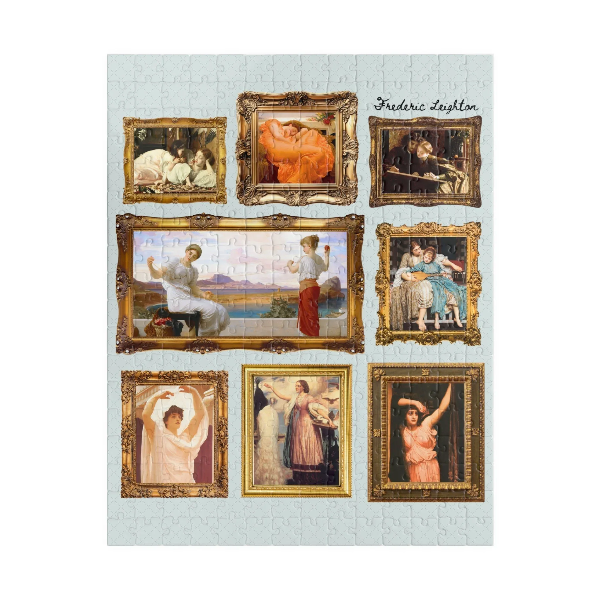 Frederic Leighton Art History Puzzle: Famous Paintings - Image 2