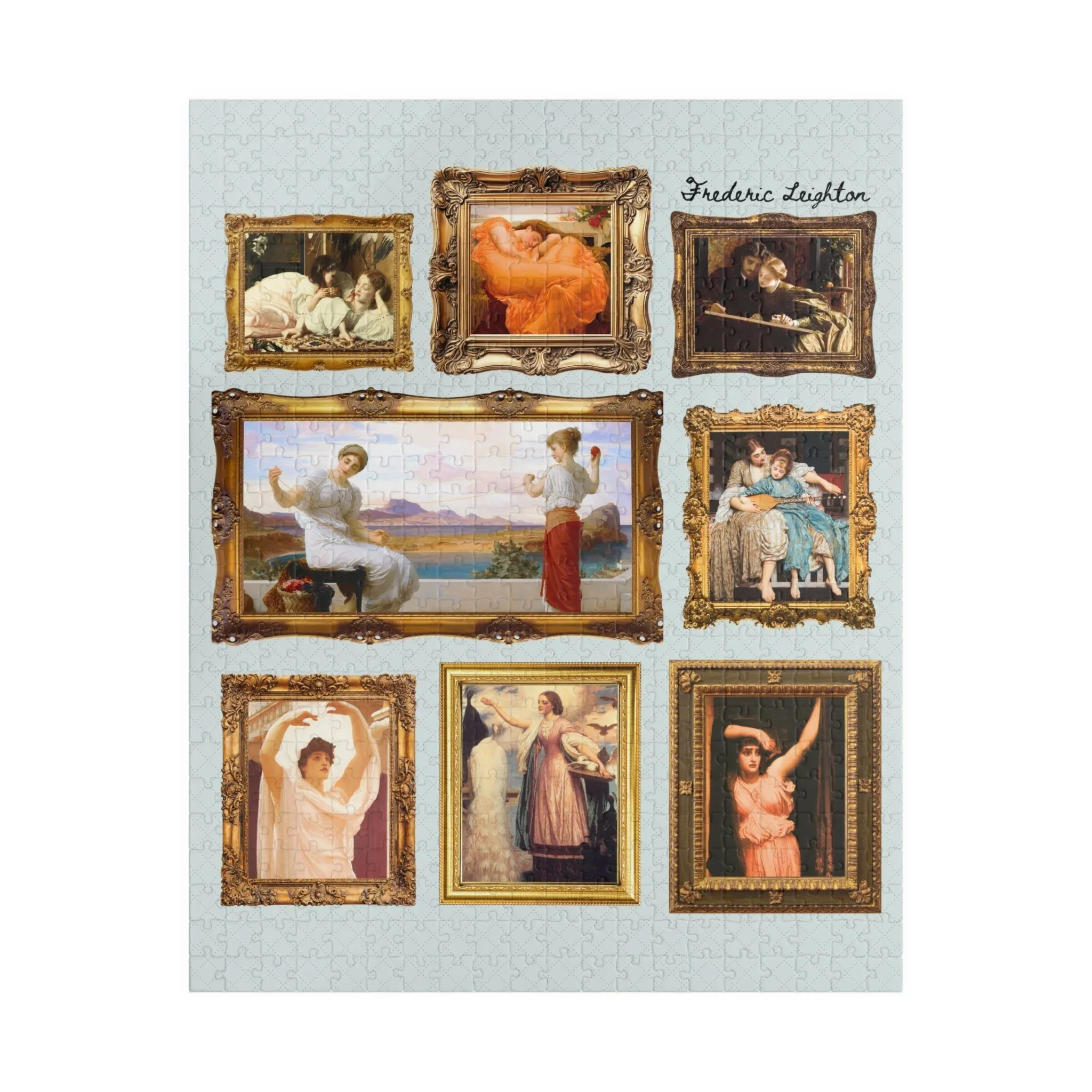 Frederic Leighton Art History Puzzle: Famous Paintings - Image 3
