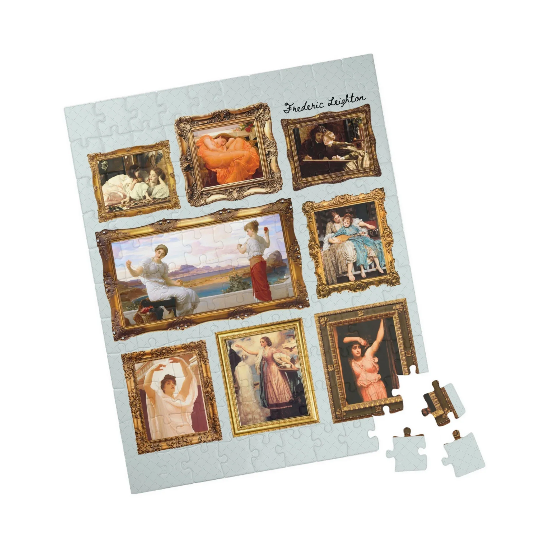 Frederic Leighton Art History Puzzle: Famous Paintings - Image 5