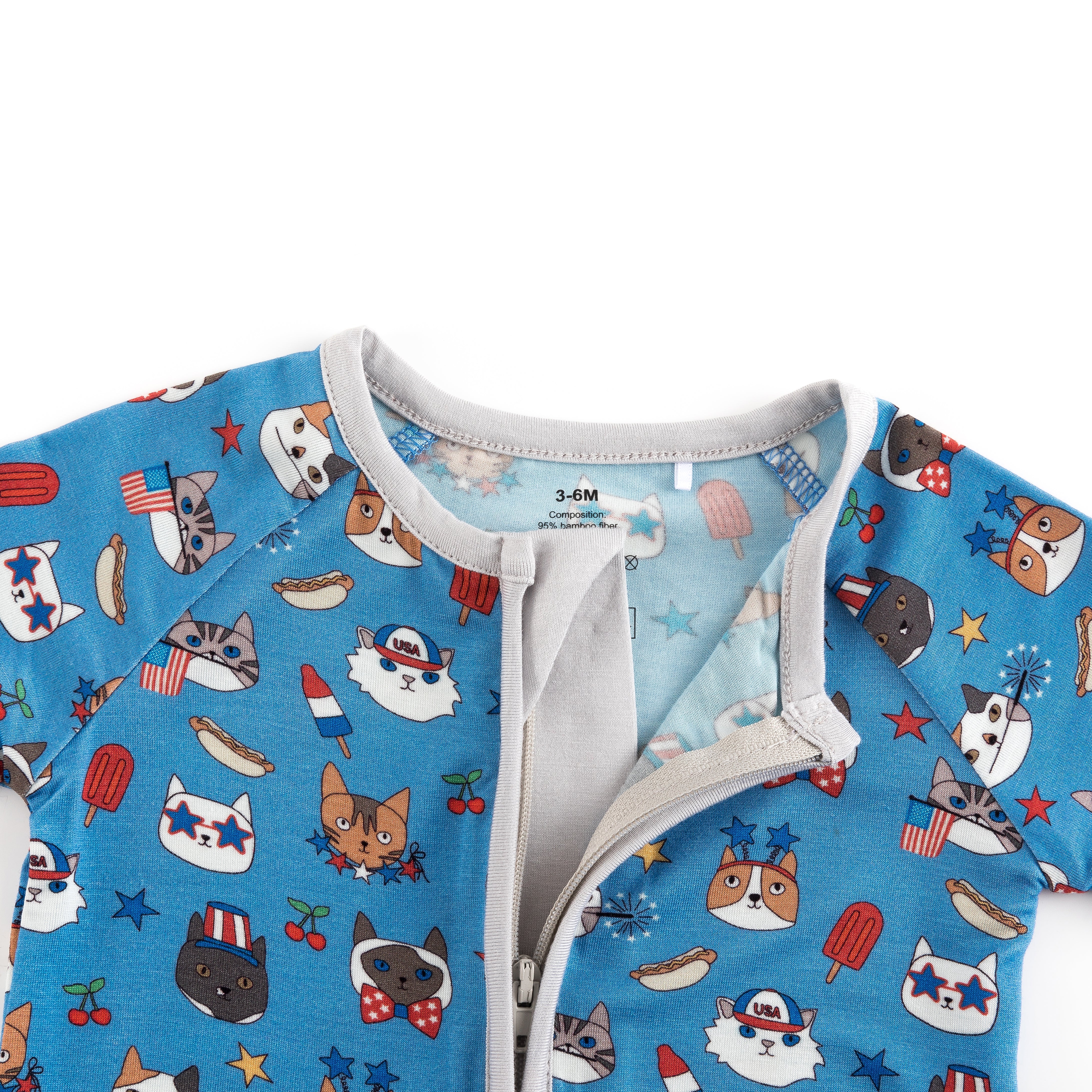 Freedom Cats (Convertible Zip Footies) - Image 5