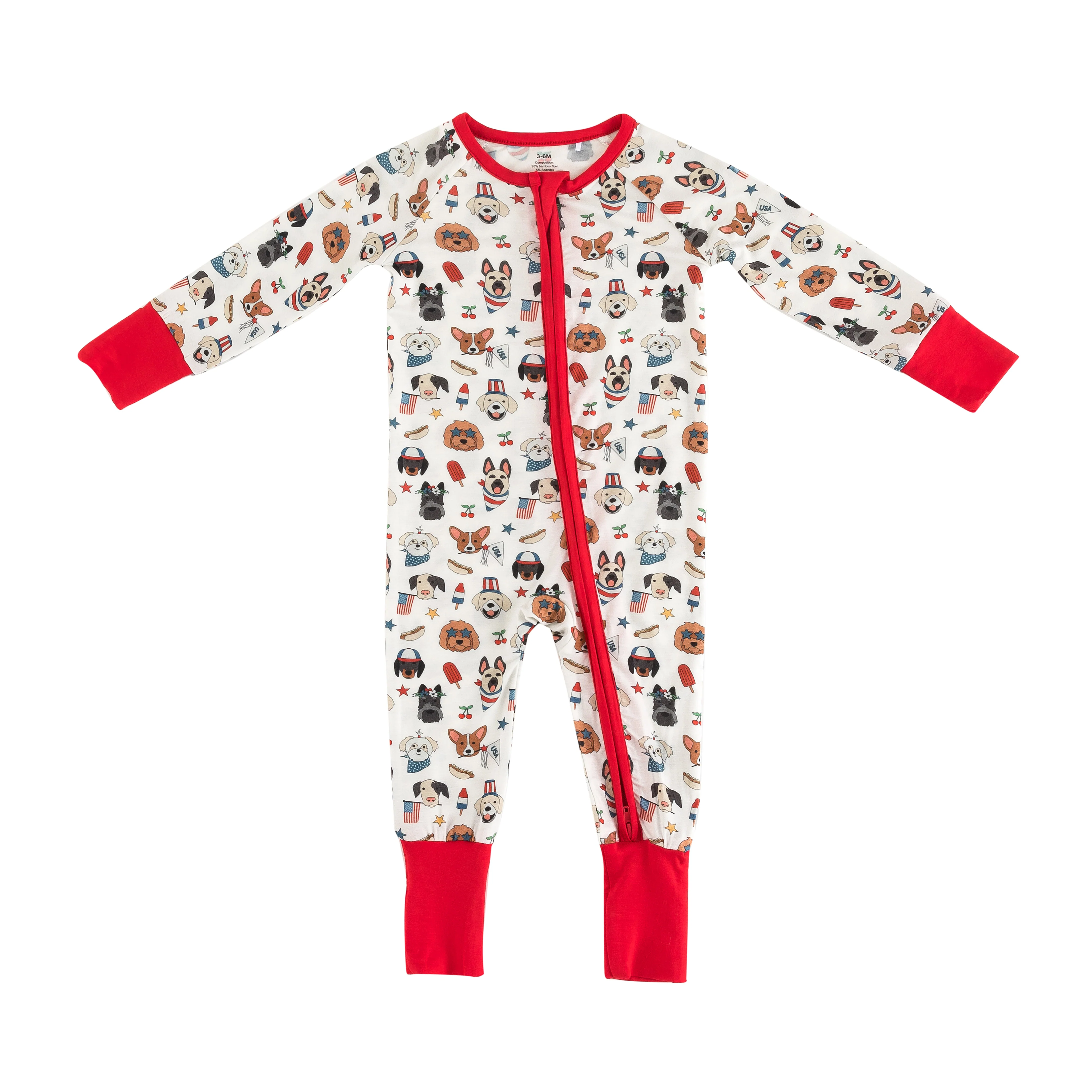 Freedom Dogs (Convertible Zip Footies) - Image 2