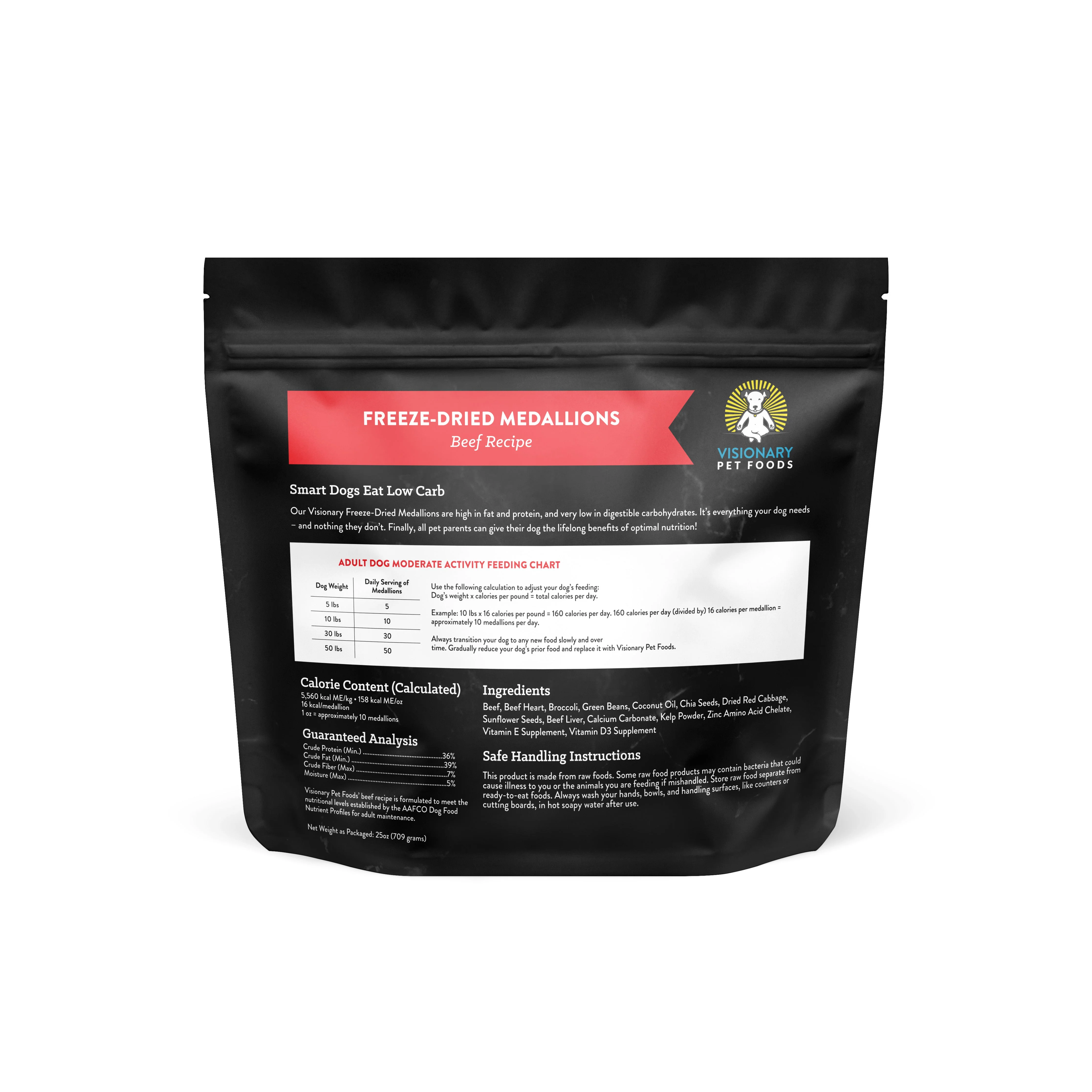 Freeze-Dried Beef Dog Food – High-Protein, Grain-Free Keto Recipe | 25oz Bag - Image 7
