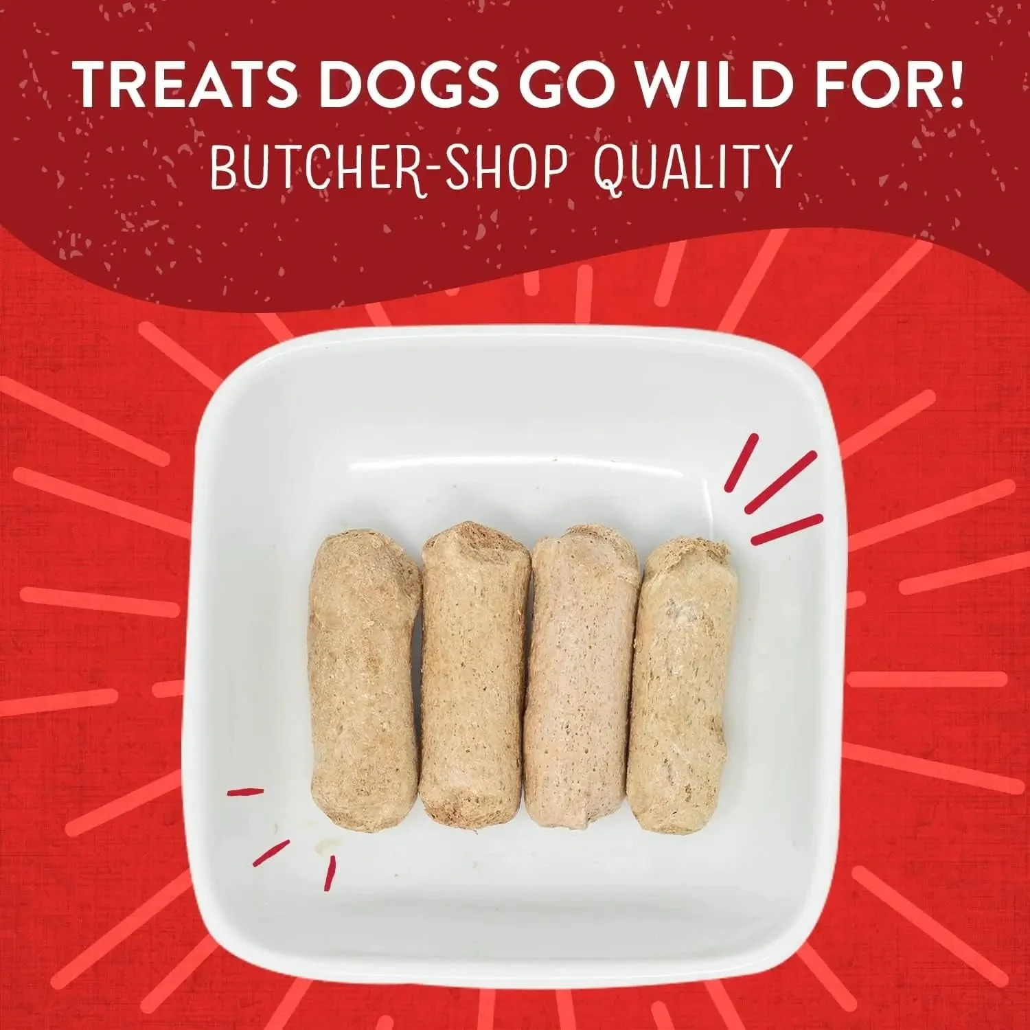 Freeze-Dried Raw Wild Weenies Dog Treats - High-Protein Training Treats for Dogs & Puppies - All-Natural Bacon Recipe with 95% Meat & Organs - USA Made - 11 Oz Bag - Image 2