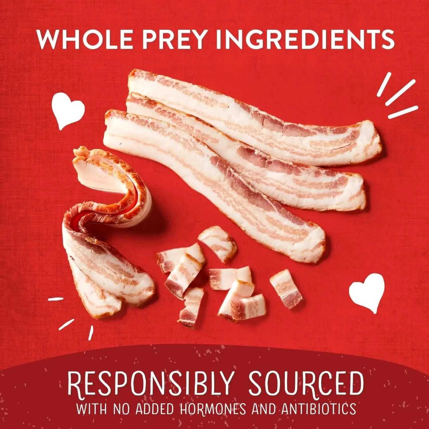 Freeze-Dried Raw Wild Weenies Dog Treats - High-Protein Training Treats for Dogs & Puppies - All-Natural Bacon Recipe with 95% Meat & Organs - USA Made - 11 Oz Bag - Image 5