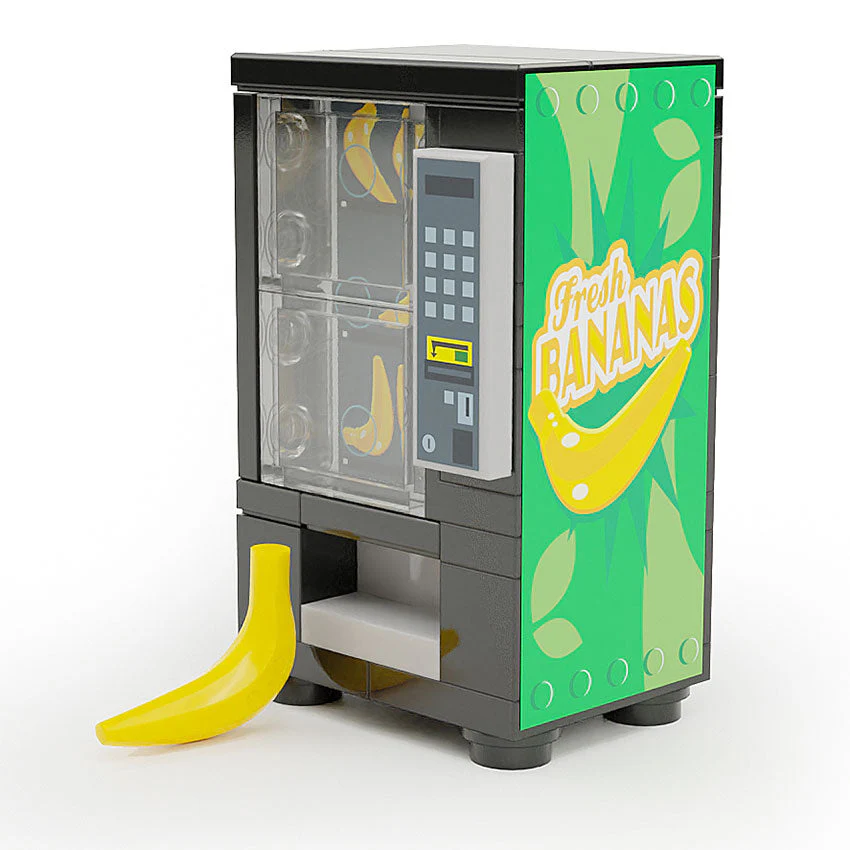 Fresh Bananas - B3 Customs Fruit Vending Machine made using LEGO parts - Image 2