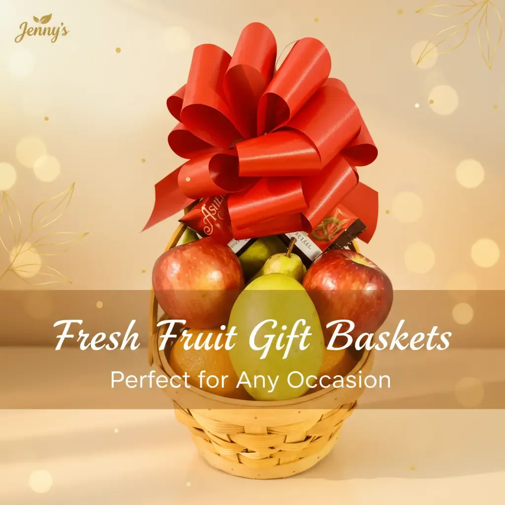 Fresh Fruit Gift Basket - Hand-Selected Fruit - Image 2