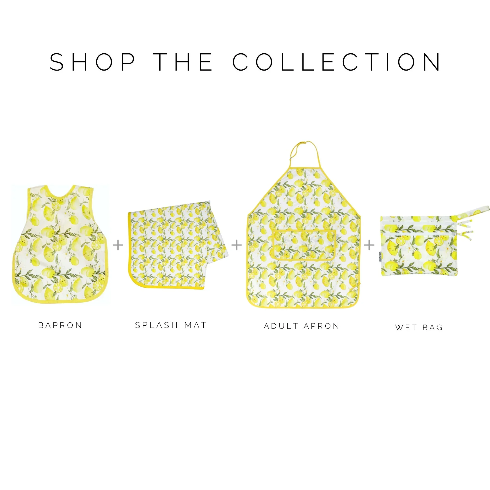 Fresh Lemon Apron - fits sizes youth small through adult 2XL - Image 3