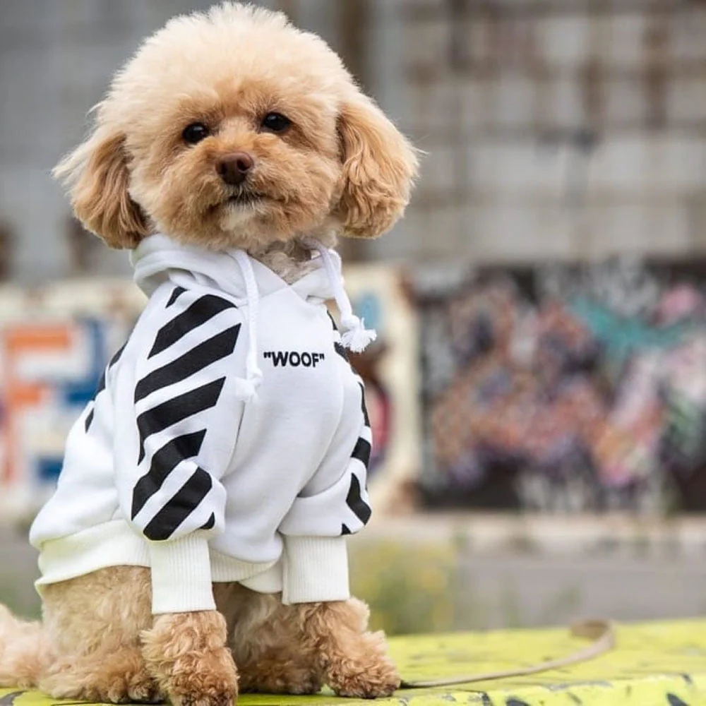Fresh Pawz Woof Dog Hoodie - Image 8