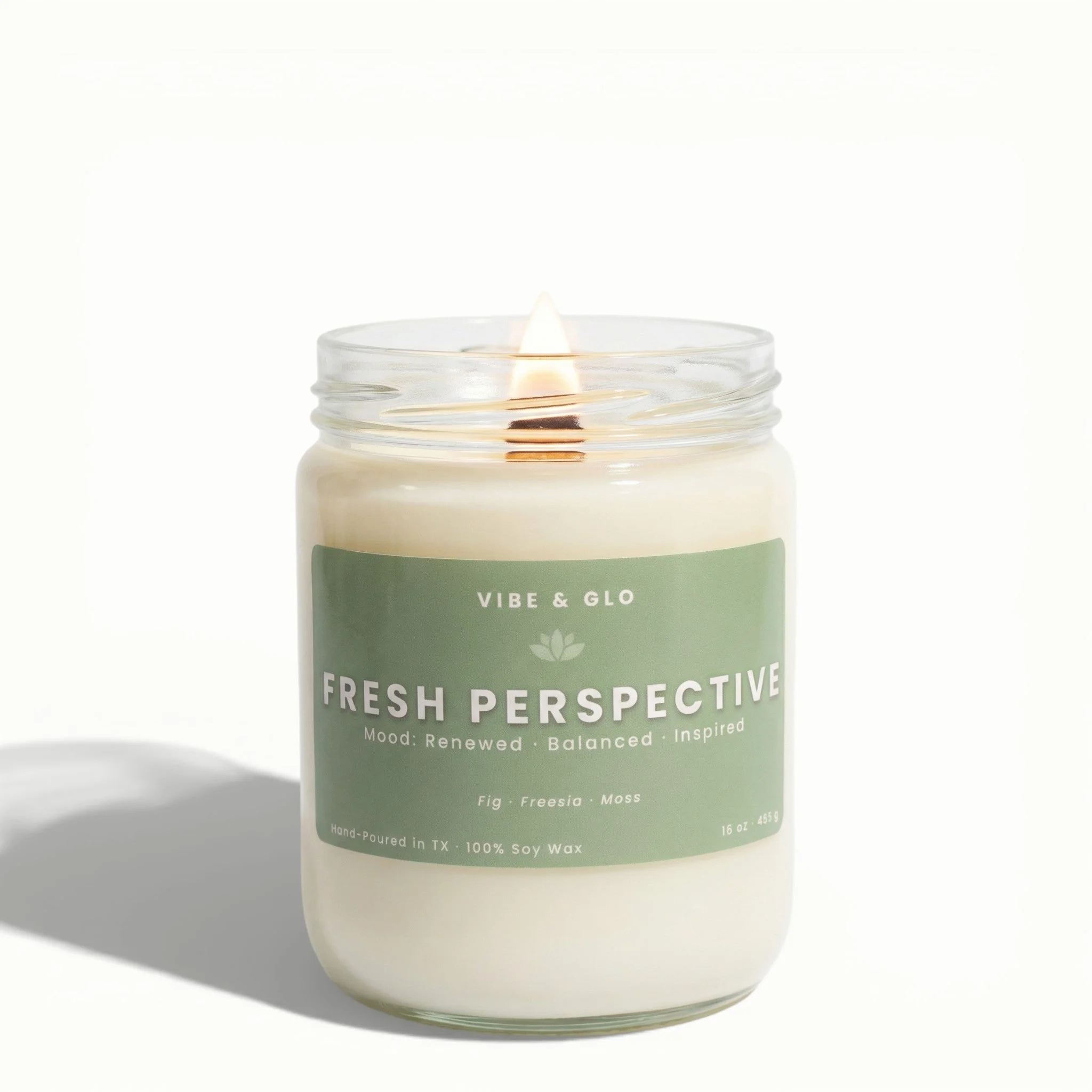 Fresh Perspective – Bamboo & Jasmine Soy Candle - Image 10