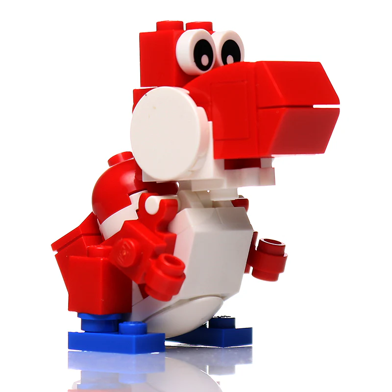 Friendly Red Dino - Custom Set made using LEGO parts - Image 2