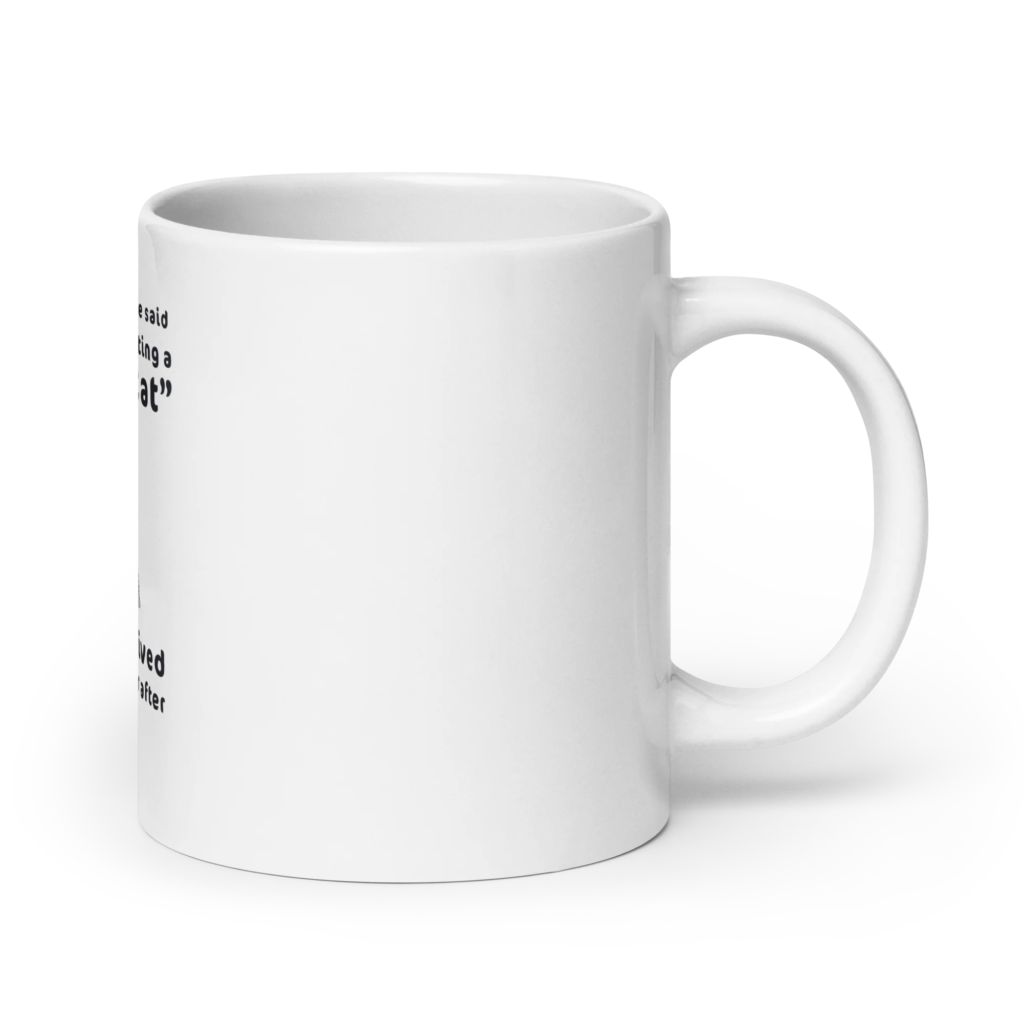 "FUCK IT - I'M GETTING A SPHYNX CAT" COFFEE MUG - Image 2