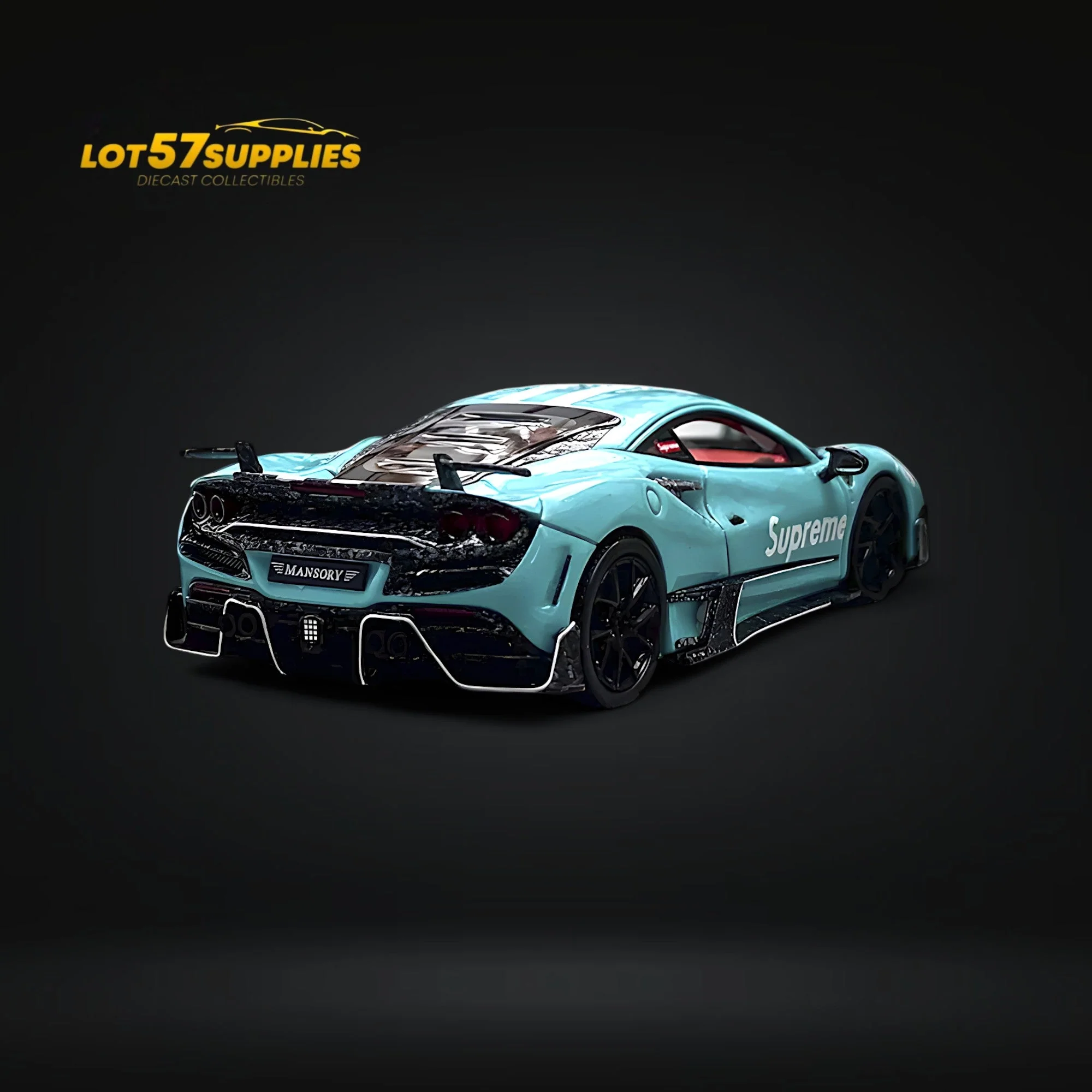 FuelMe Ferrari Mansory F8XX Blue SUPRME 1:64 - Image 2