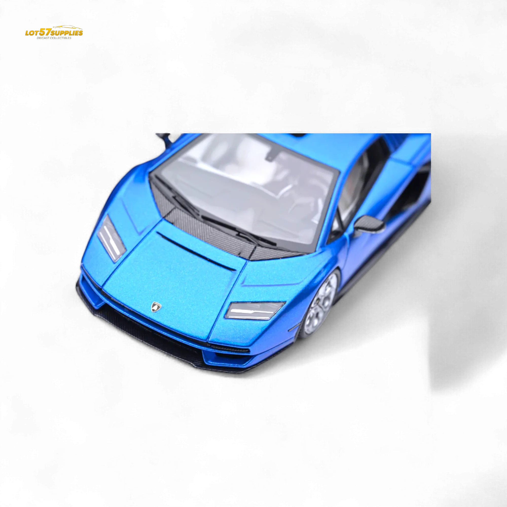 Fuelme Model Countach LPI 800-4 Dark Blue 1:64 - Image 4