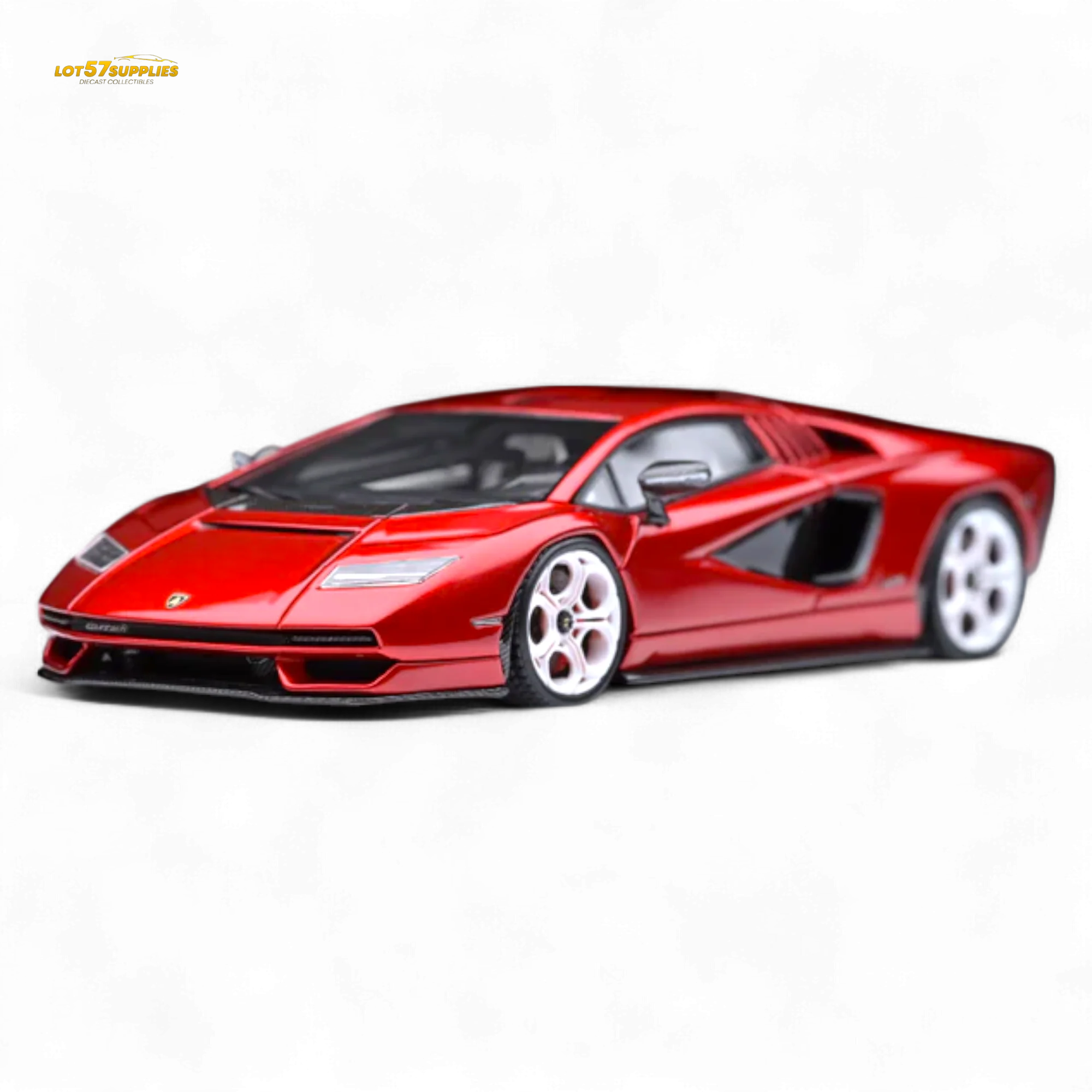 Fuelme Model Countach LPI 800-4 Rosso Scintilla 1:64