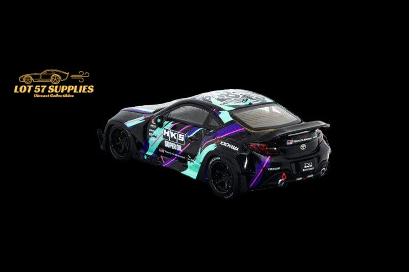 Fuji Toyota GR86 Rocket Bunny Pandem HKS Livery 1:64 - Image 2
