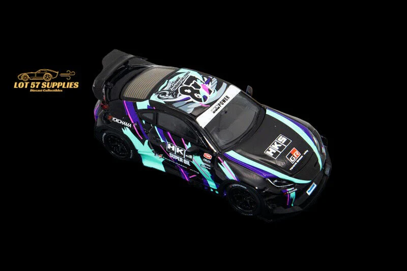 Fuji Toyota GR86 Rocket Bunny Pandem HKS Livery 1:64 - Image 3